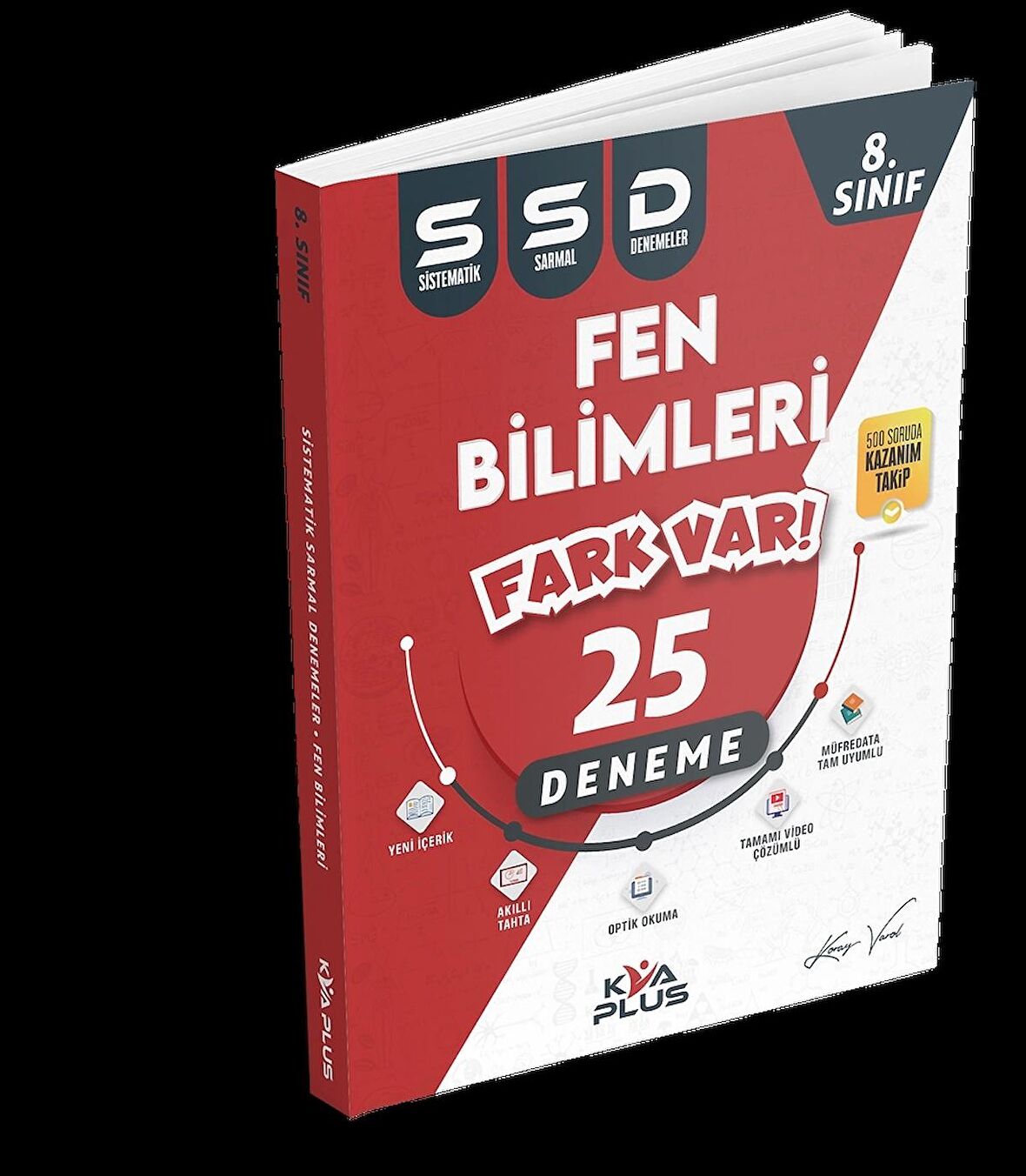 Koray Varol Akademi Yayınları 8. Sınıf Lgs Fen Bilimleri 25 Sistematik Sarmal Deneme Yeni