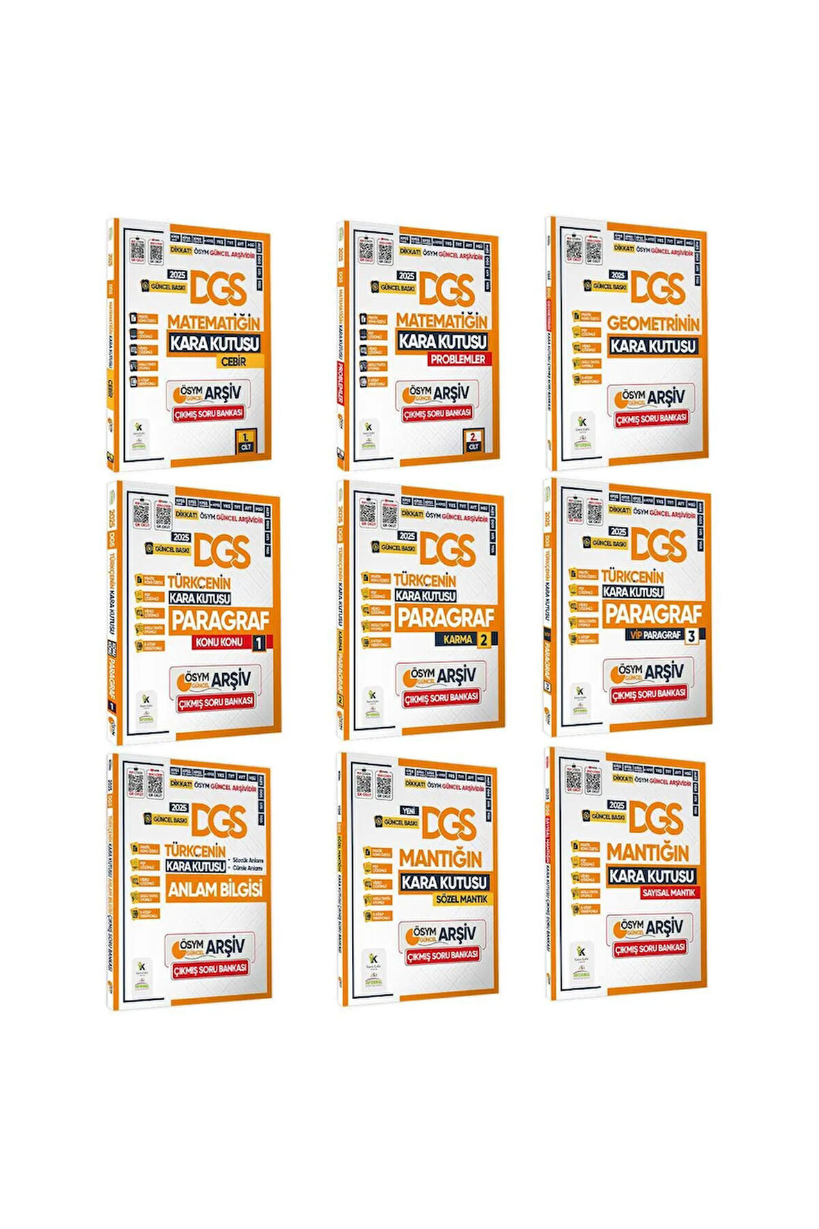 2025 Dgsnin Kara Kutusu Ösym Arşiv Çıkmış Soru Bankası Altın Paket Konu Özetli Dijital Çözümlü