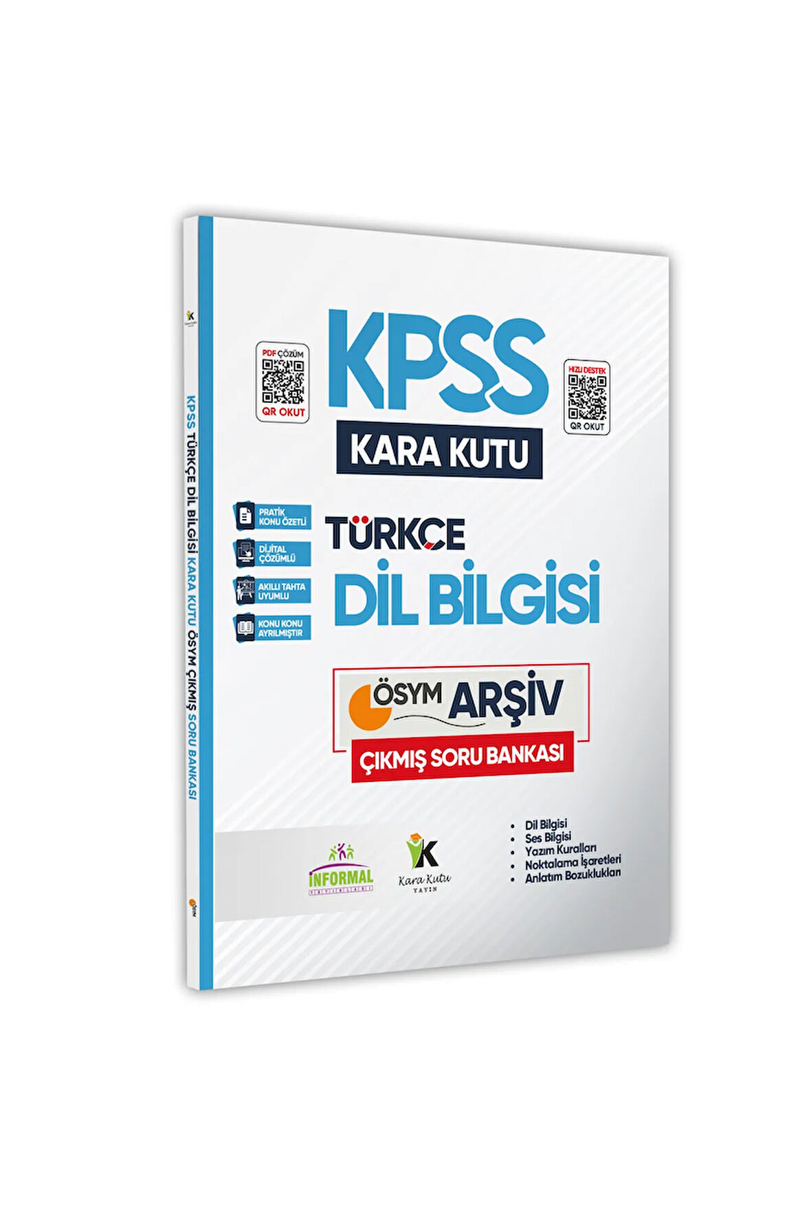 KPSS Dil Bilgisi Kara Kutu Dijital Çözümlü ÖSYM Çıkmış Soru Bankası Çözümlü