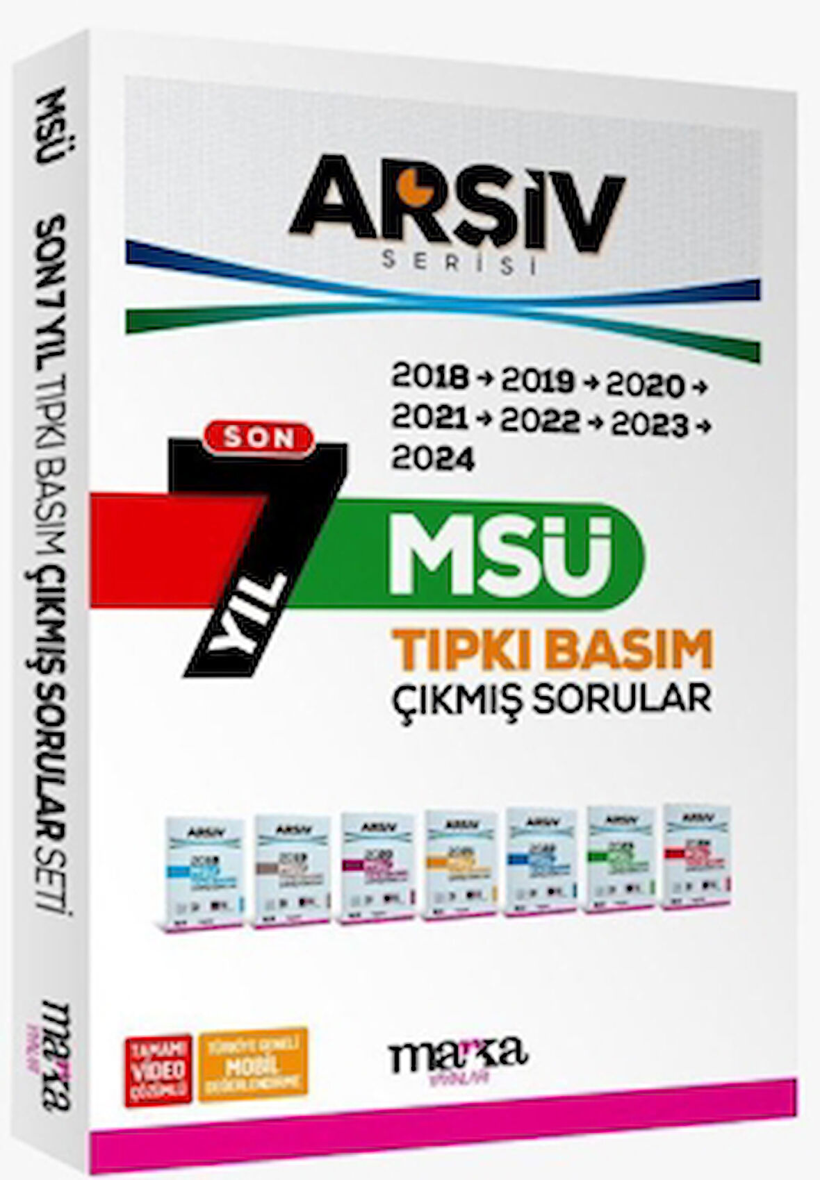 Son 7 Yıl MSÜ Arşiv Serisi Çıkmış Sorular Tamamı Video Çözümlü