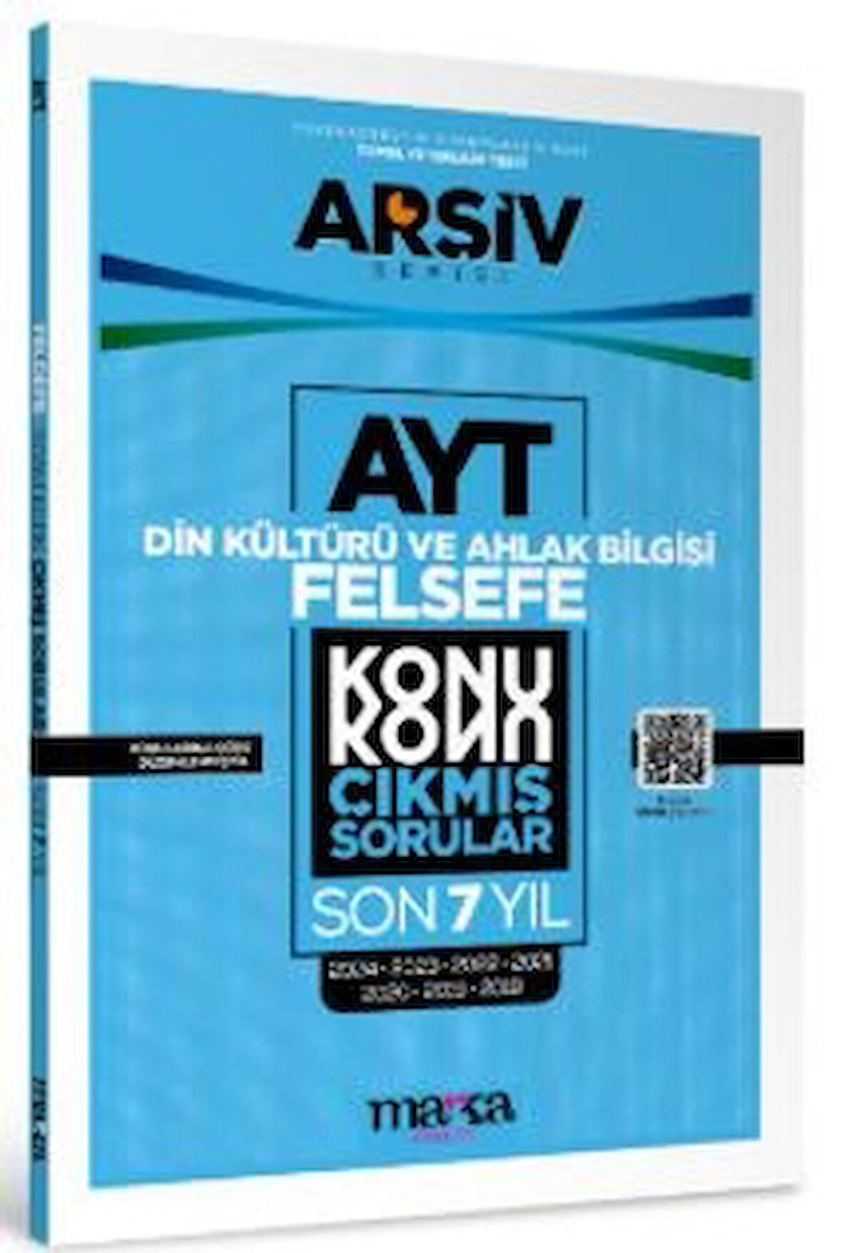 AYT Din Kültürü ve Ahlak Bilgisi / Felsefe Konu Konu Çıkmış Sorular Son 7 Yıl