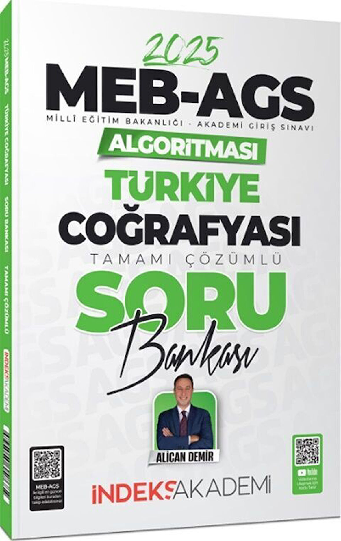 2025 MEB AGS Algoritması Türkiye Coğrafyası Soru Bankası İndeks Akademi