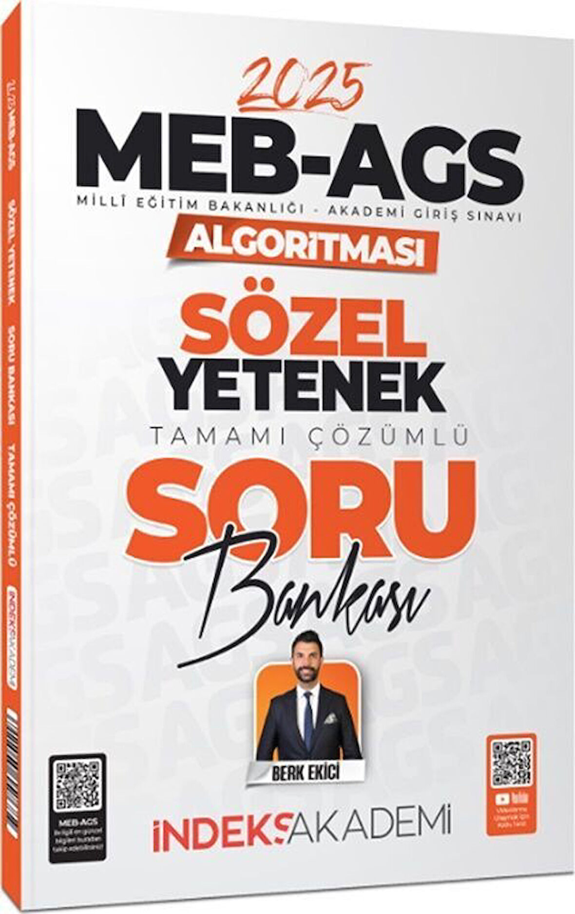 2025 MEB AGS Algoritması Sözel Yetenek Soru Bankası İndeks Akademi