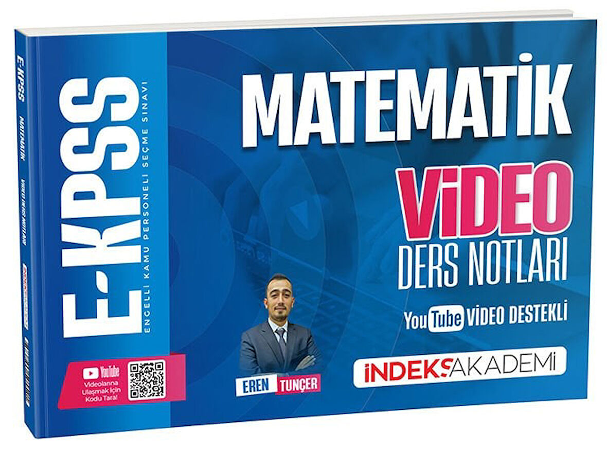 İndeks Akademi 2026 EKPSS Matematik Video Ders Notları - Eren Tunçer