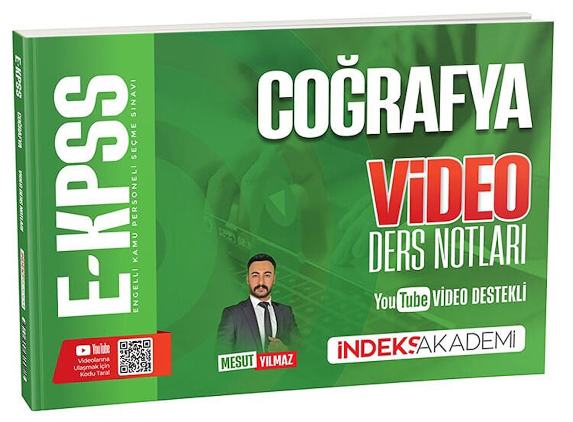 İndeks Akademi EKPSS Coğrafya Video Ders Notları - Mesut Yılmaz