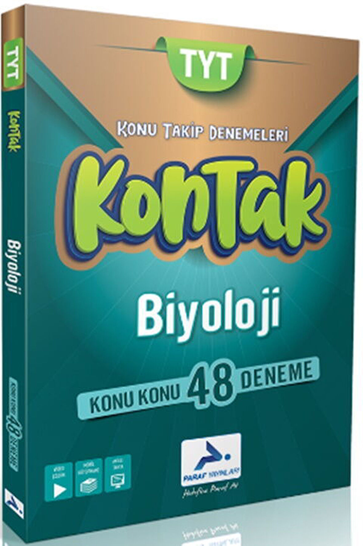 Paraf Akademi TYT Biyoloji Kontak Konu Takip Denemeleri