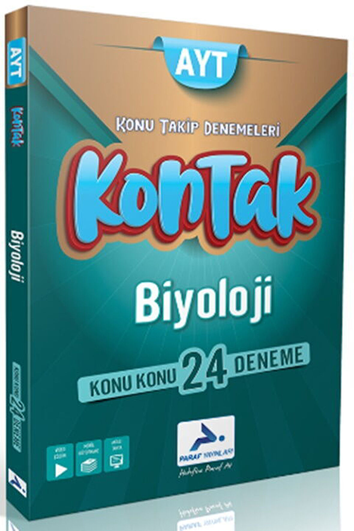 Paraf Akademi AYT Biyoloji Kontak Konu Takip Denemeleri