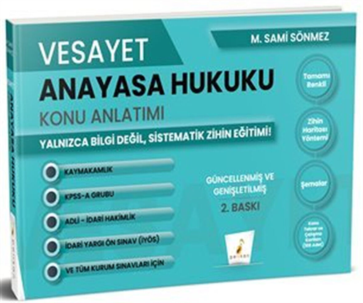 Vesayet Anayasa Hukuku Konu Anlatımı / Sami Sönmez