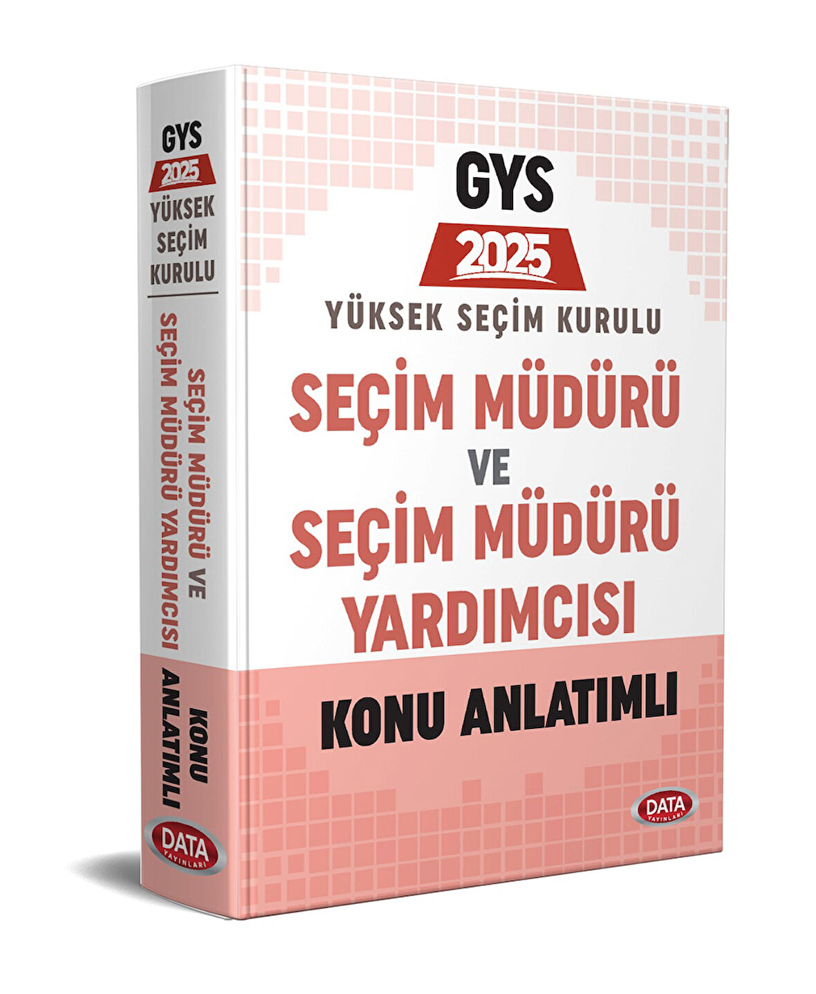 2025 GYS YSK Seçim Müdürü ve Yardımcısı Konu Anlatım Görevde Yükselme Data Yayınları