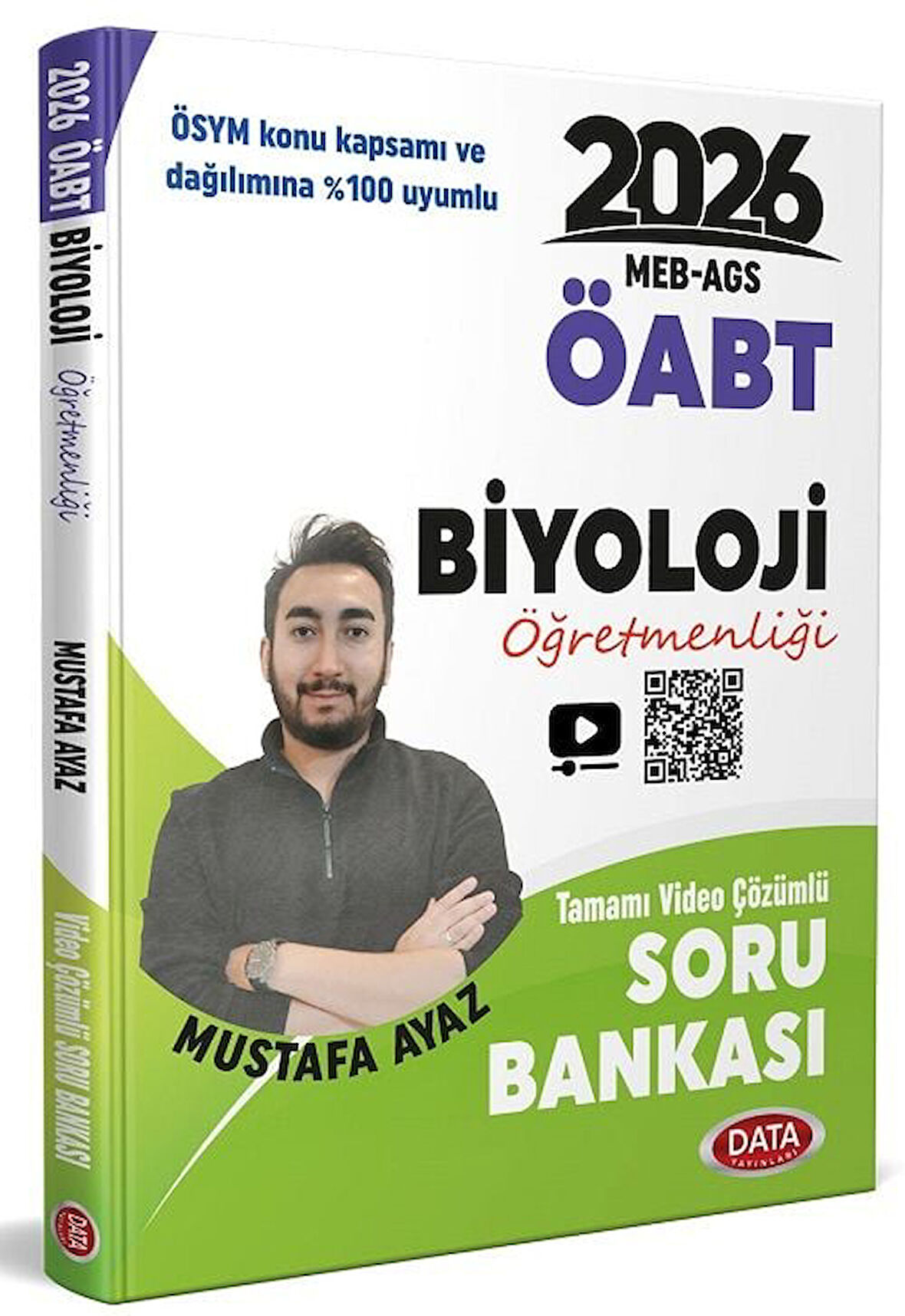 Data 2026 ÖABT MEB-AGS Biyoloji Öğretmenliği Soru Bankası Çözümlü - Mustafa Ayaz Data Yayınları