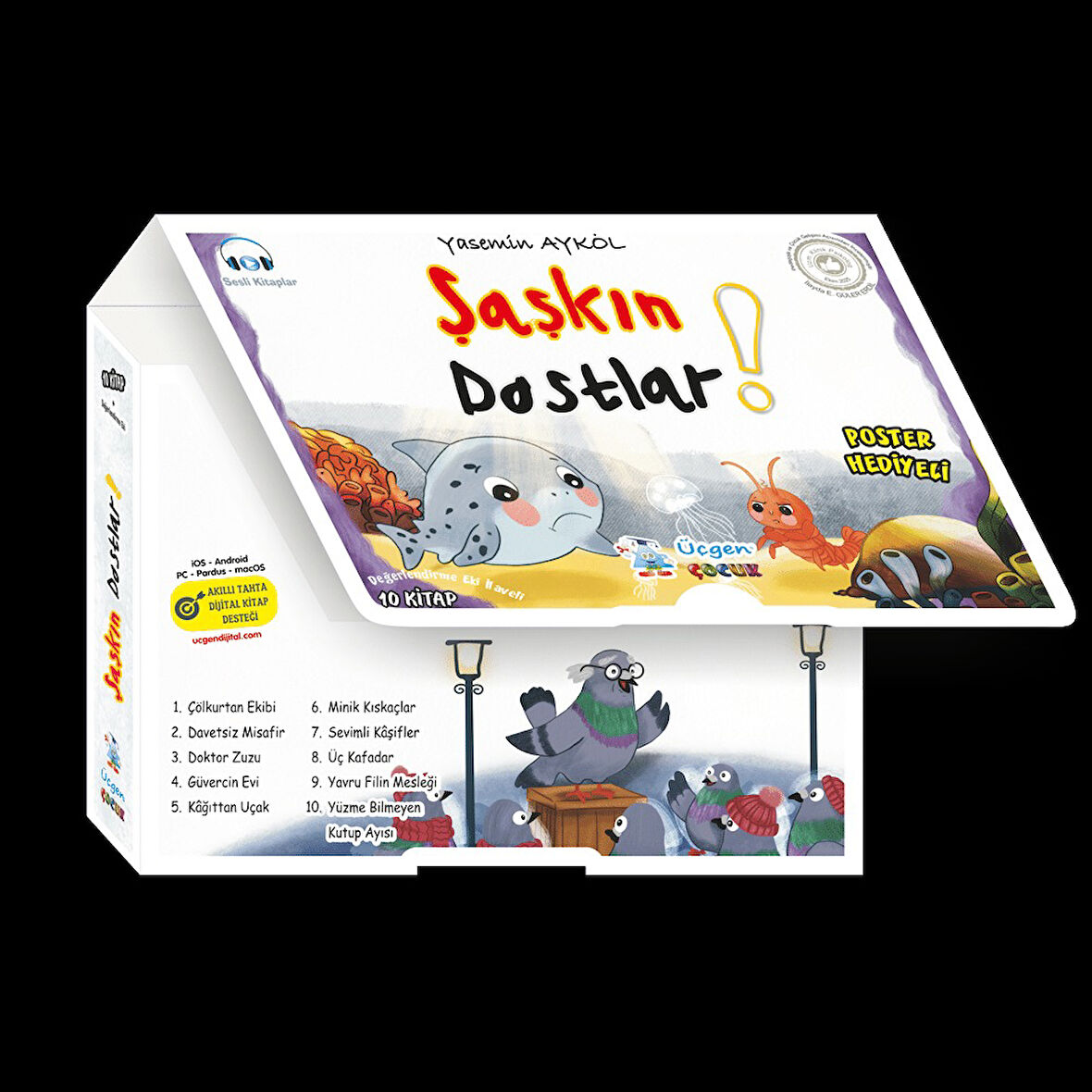 Şaşkın Dostlar - Kutulu 10 Kitap