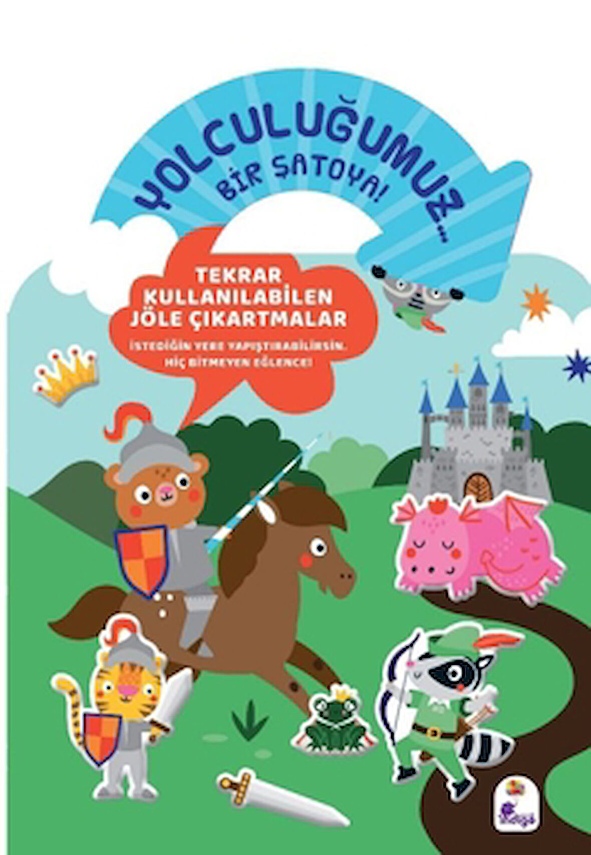 Yolculuğumuz… Bir Şatoya! Bitmeyen Sticker Kitabım