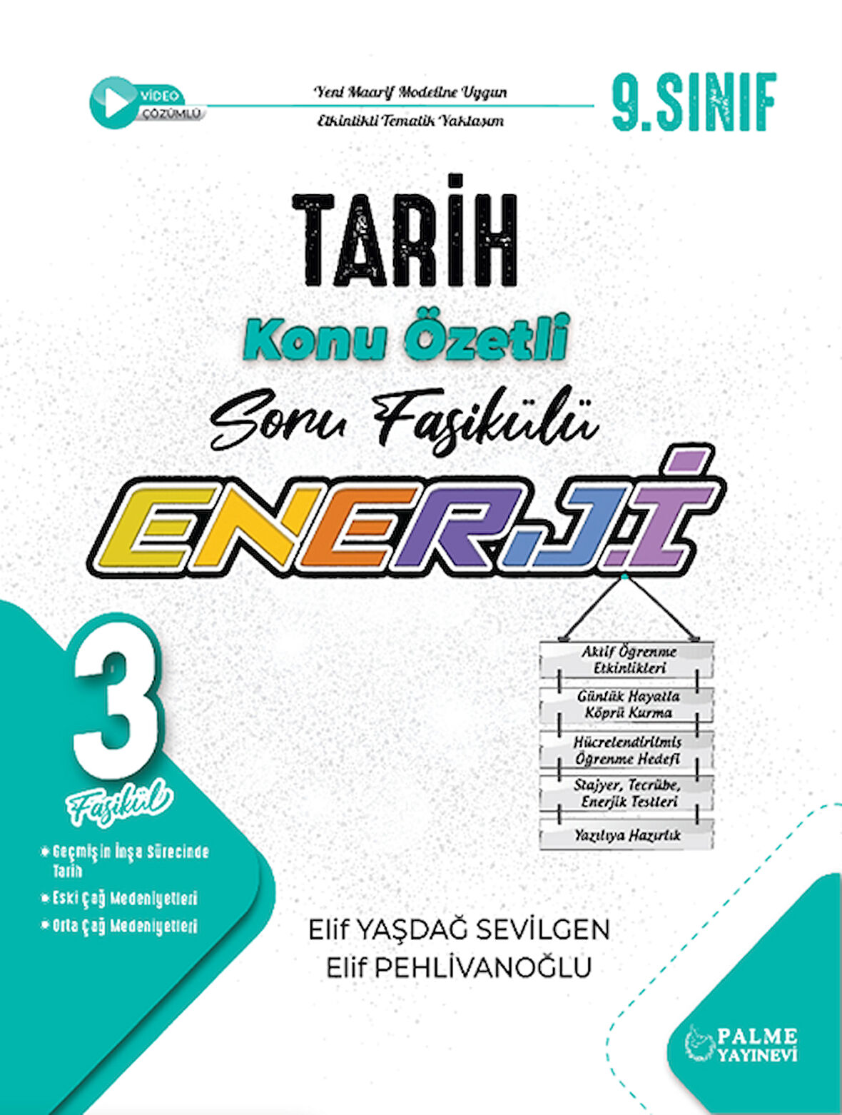 Palme 9. Sınıf Tarih Enerji Konu Özetli Soru Fasikülleri Palme Yayınları