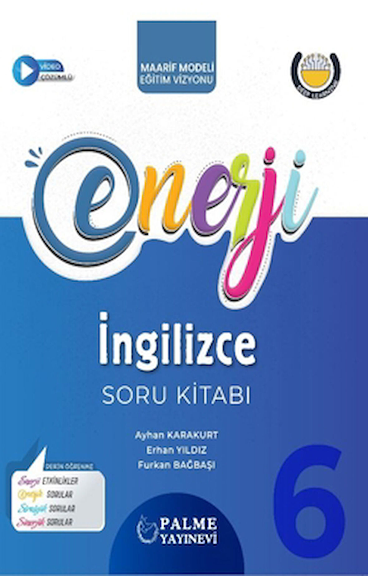 Palme 6. Sınıf Enerji İngilizce Soru Kitabı