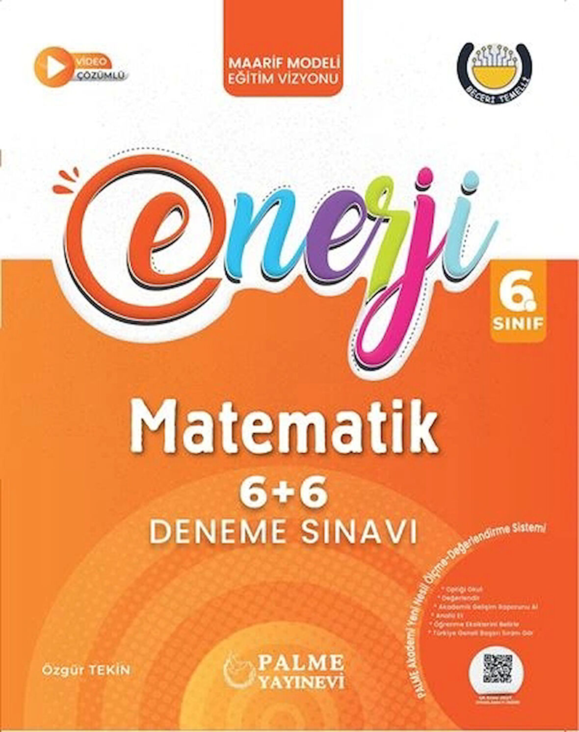 Palme 6.Sınıf Enerji 6+6 Matematik Deneme Sınavı Yeni