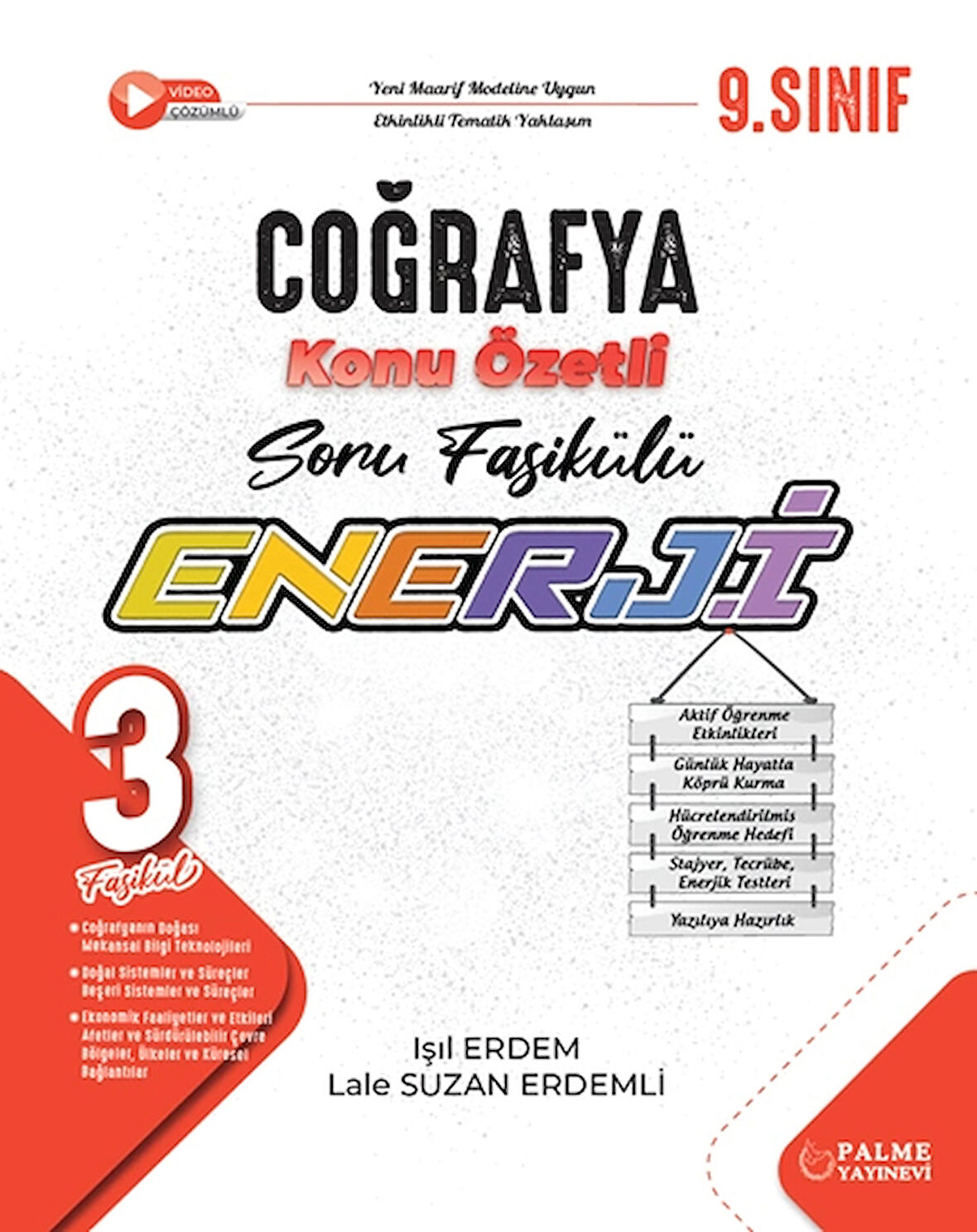 Palme 9 Enerji Coğrafya Konu Özetli Soru Fasükülleri 3 Fasükül