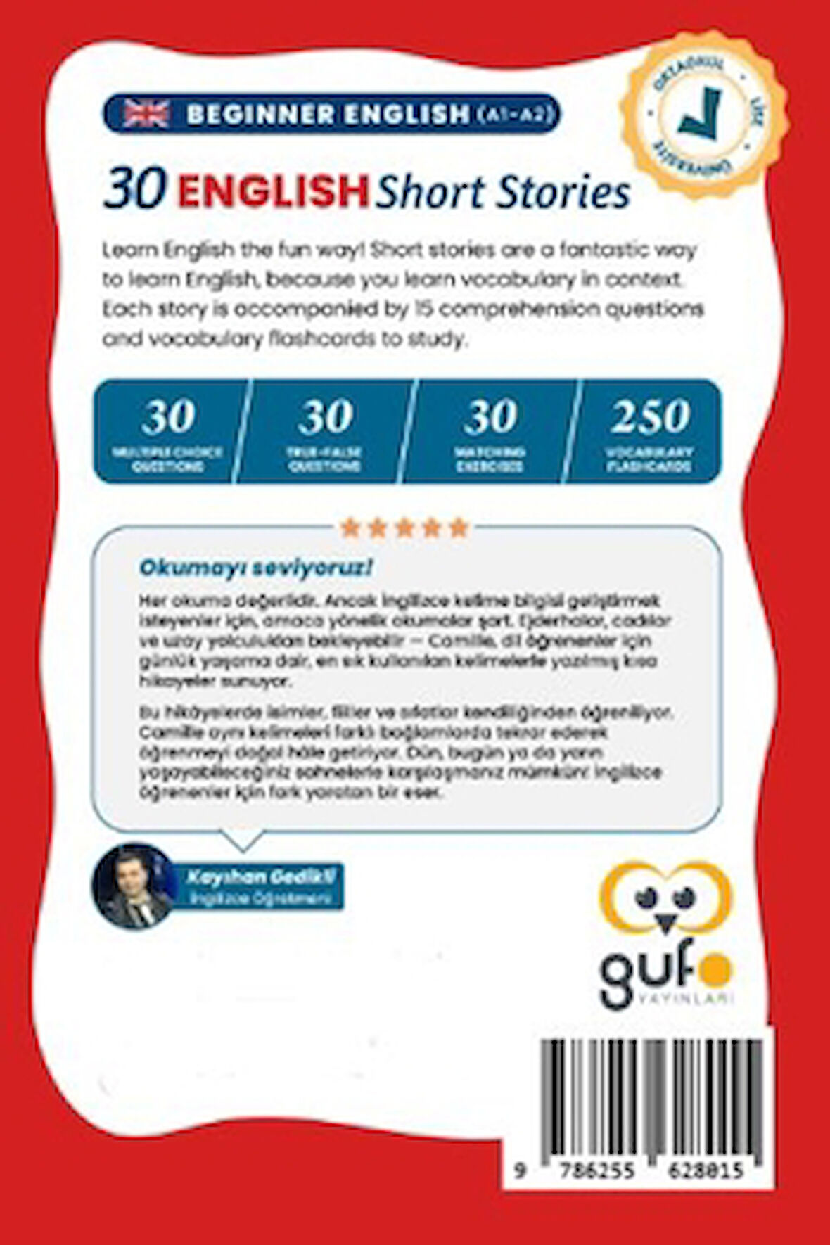 A1 - A2 English 30 Short Stories For Beginners (Yeni Başlayanlar İçin 30 İngilizce Türkçe Kısa Hikaye)