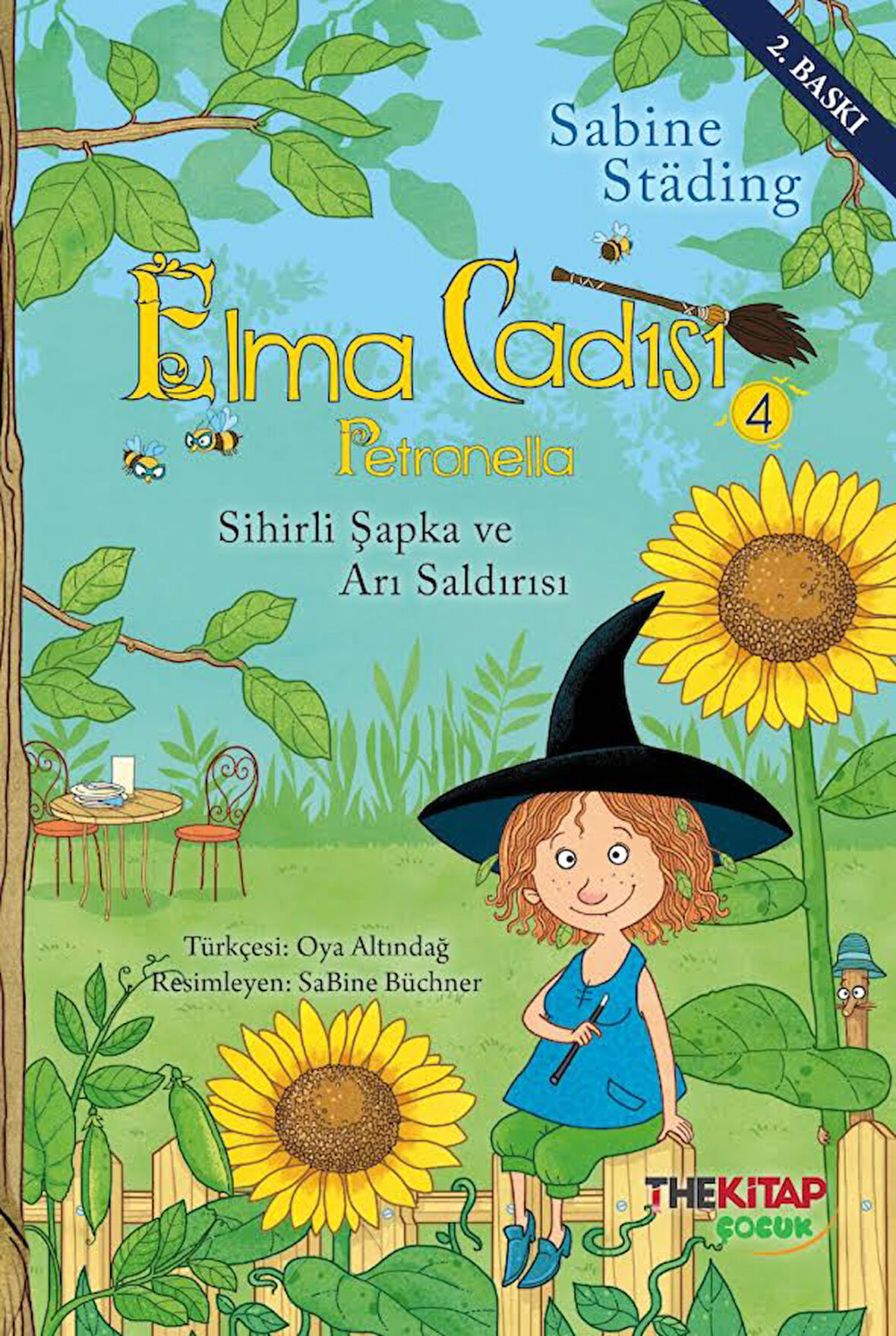 Elma Cadısı Petronella-4 Sihirli Şapka ve Arı Saldırısı