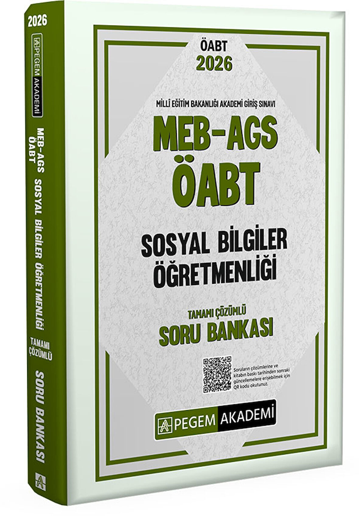 2026 MEB AGS ÖABT Sosyal Bilgiler Öğretmenliği Tamamı Çözümlü Soru Bankası