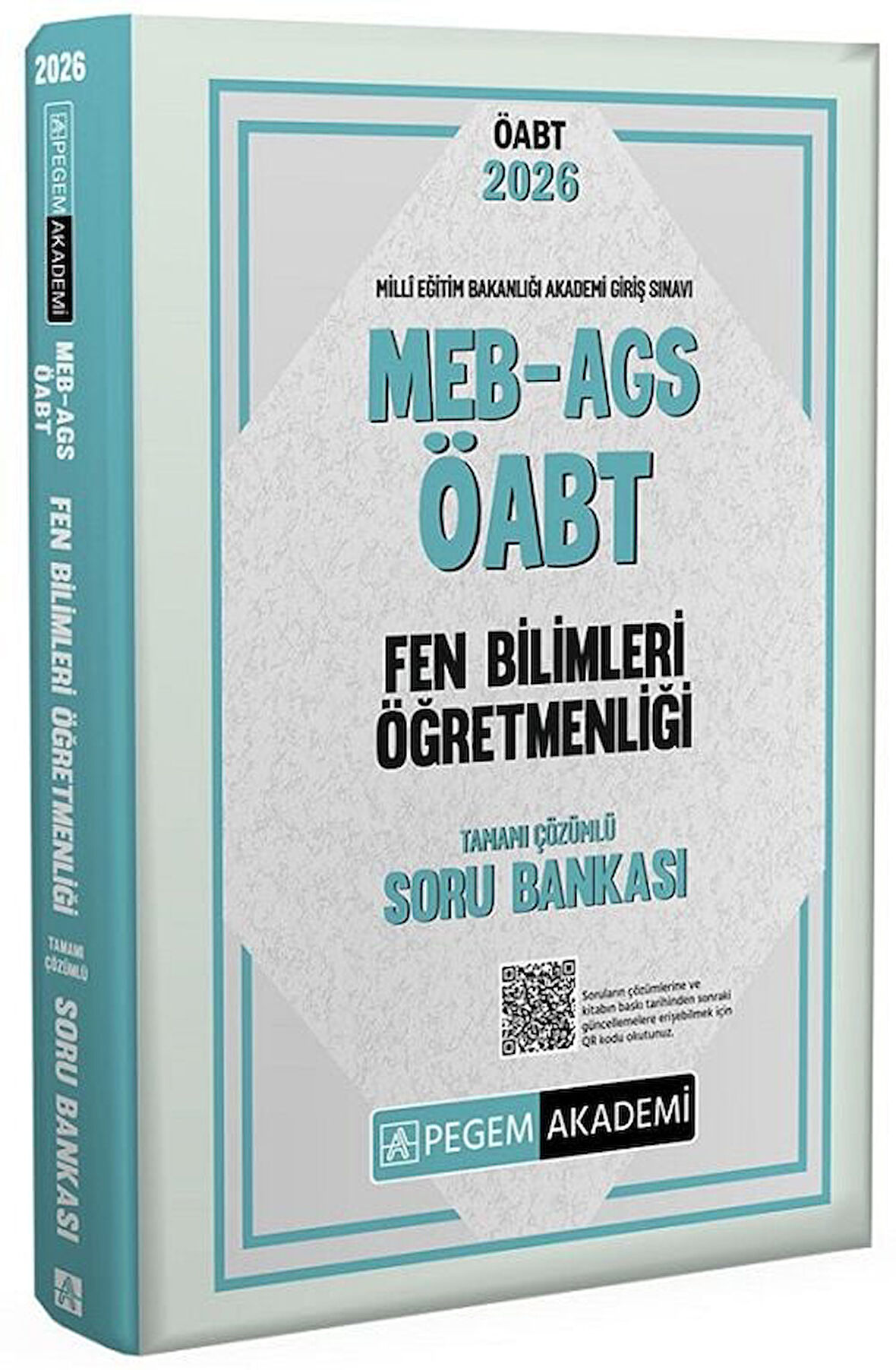 Pegem 2026 ÖABT MEB-AGS Fen Bilimleri Öğretmenliği Soru Bankası Çözümlü Pegem Akademi Yayınları