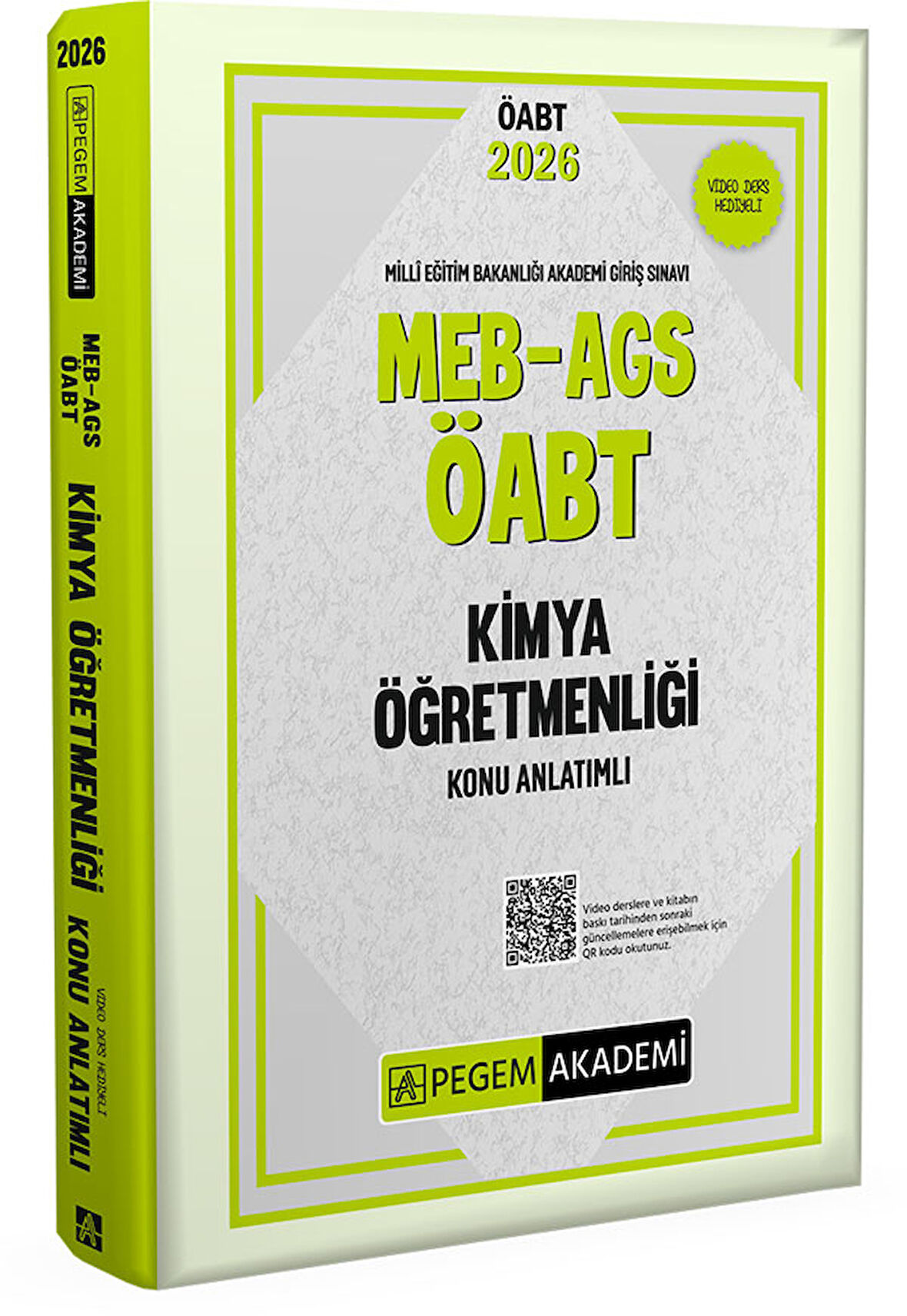 2026 MEB AGS ÖABT Kimya Öğretmenliği Konu Anlatımlı