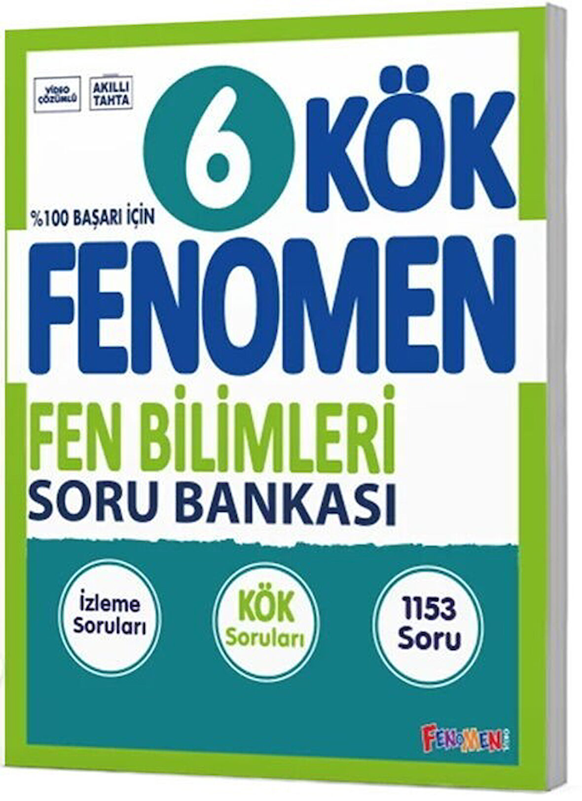 6. Sınıf Fen Bilimleri KÖK Soru Bankası Fenomen Okul Yayınları