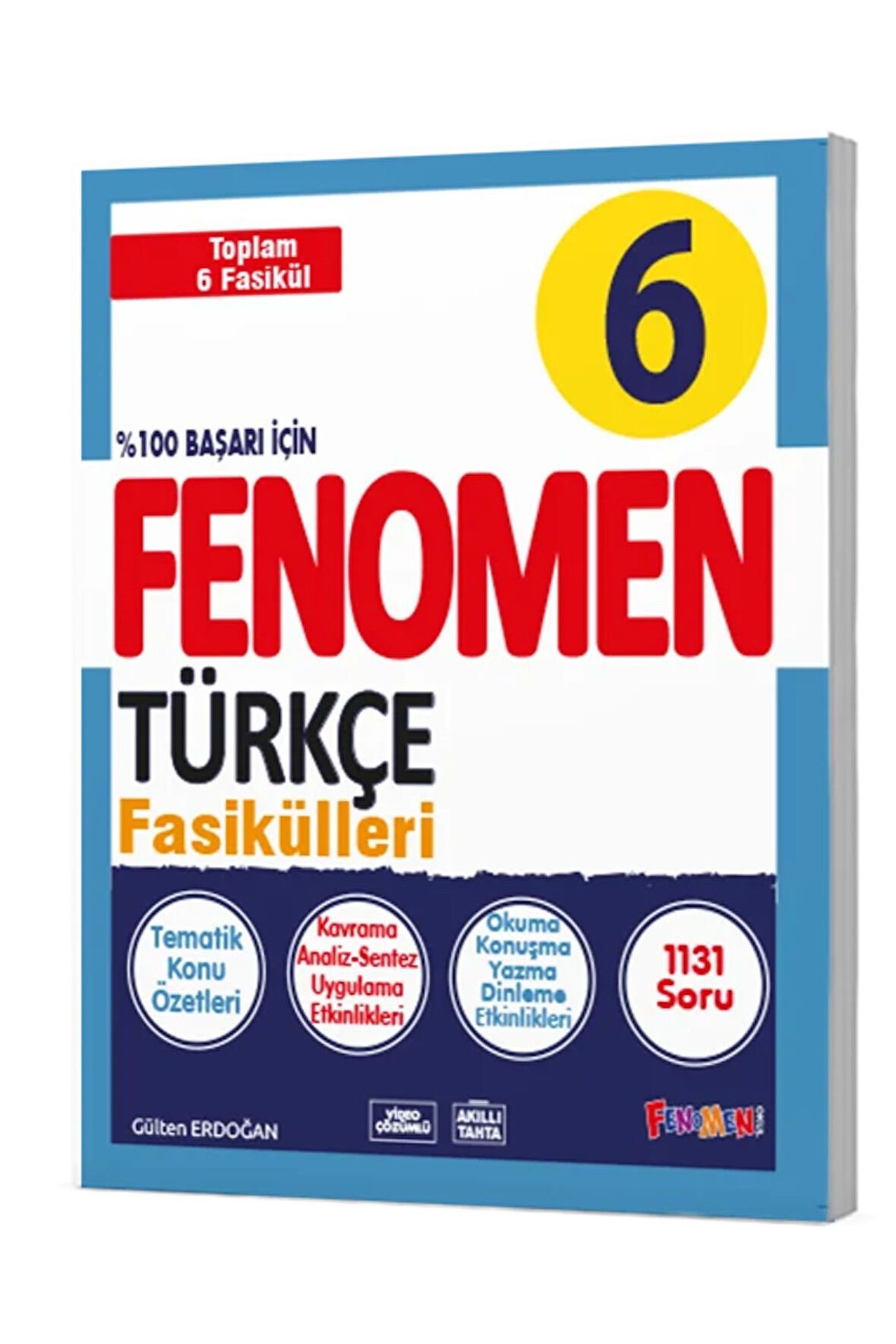 Fenomen 6. Sınıf Türkçe Fasikülleri Fenomen Yayınları