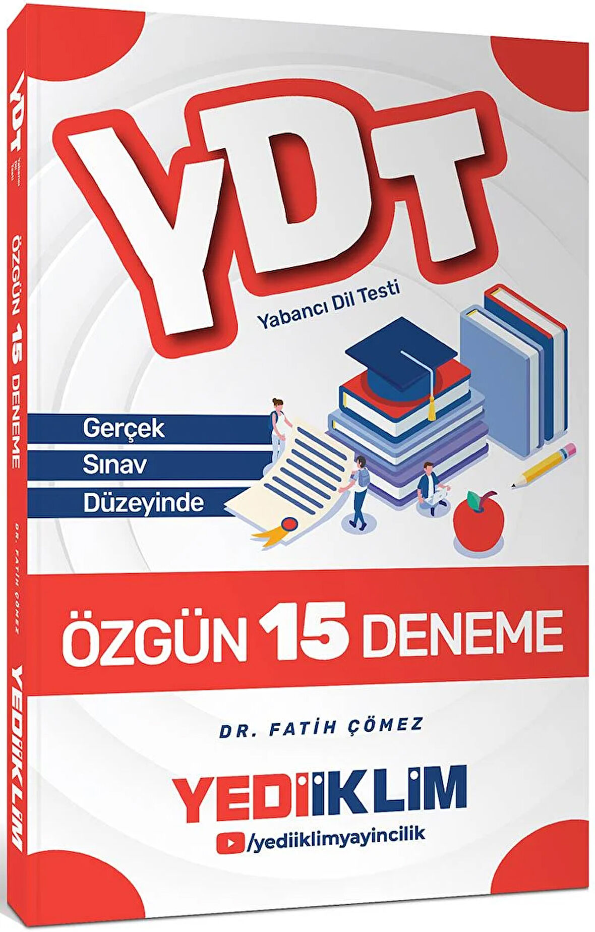 Yediiklim Yayınları YDT 15 Özgün Deneme 