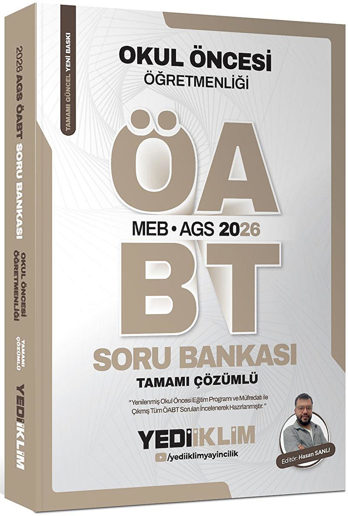 Yediiklim 2026 MEB AGS ÖABT Okul Öncesi Öğretmenliği Soru Bankası Tamamı Çözümlü