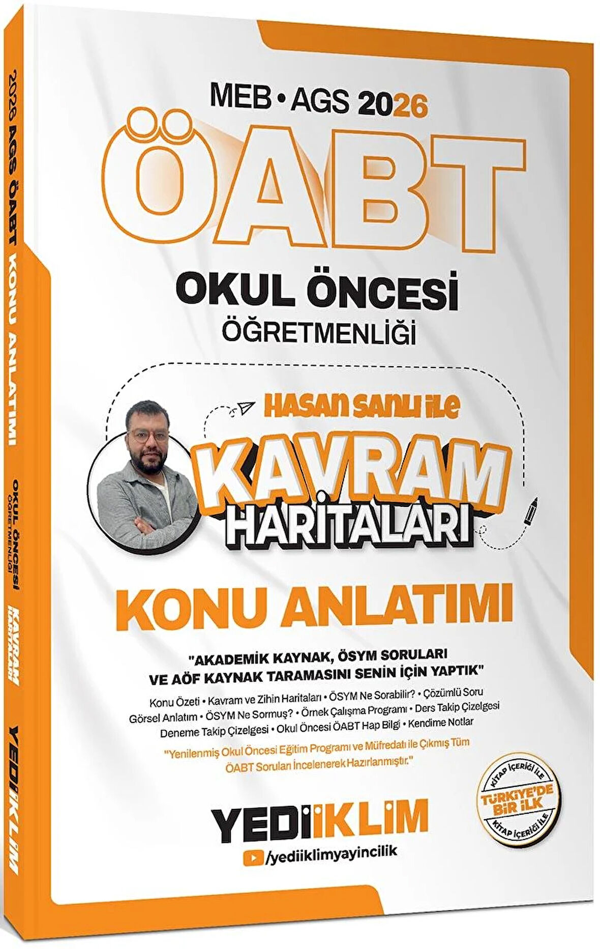 Yediiklim 2026 MEB AGS ÖABT Okul Öncesi Öğretmenliği Hasan SANLI İle Kavram Haritaları Konu Anlatımı