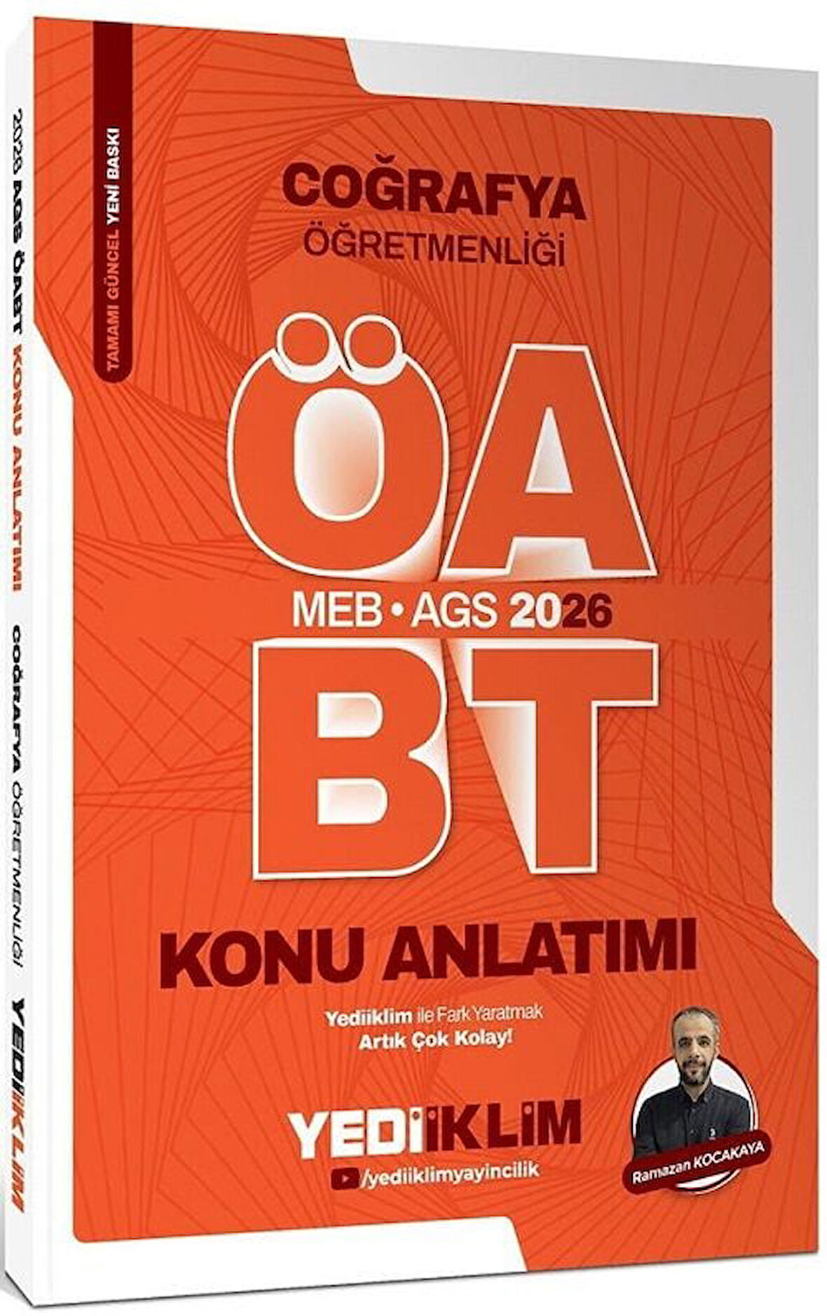 Yediiklim 2026 ÖABT MEB-AGS Coğrafya Konu Anlatımı - Ramazan Kocakaya Yediiklim Yayınları