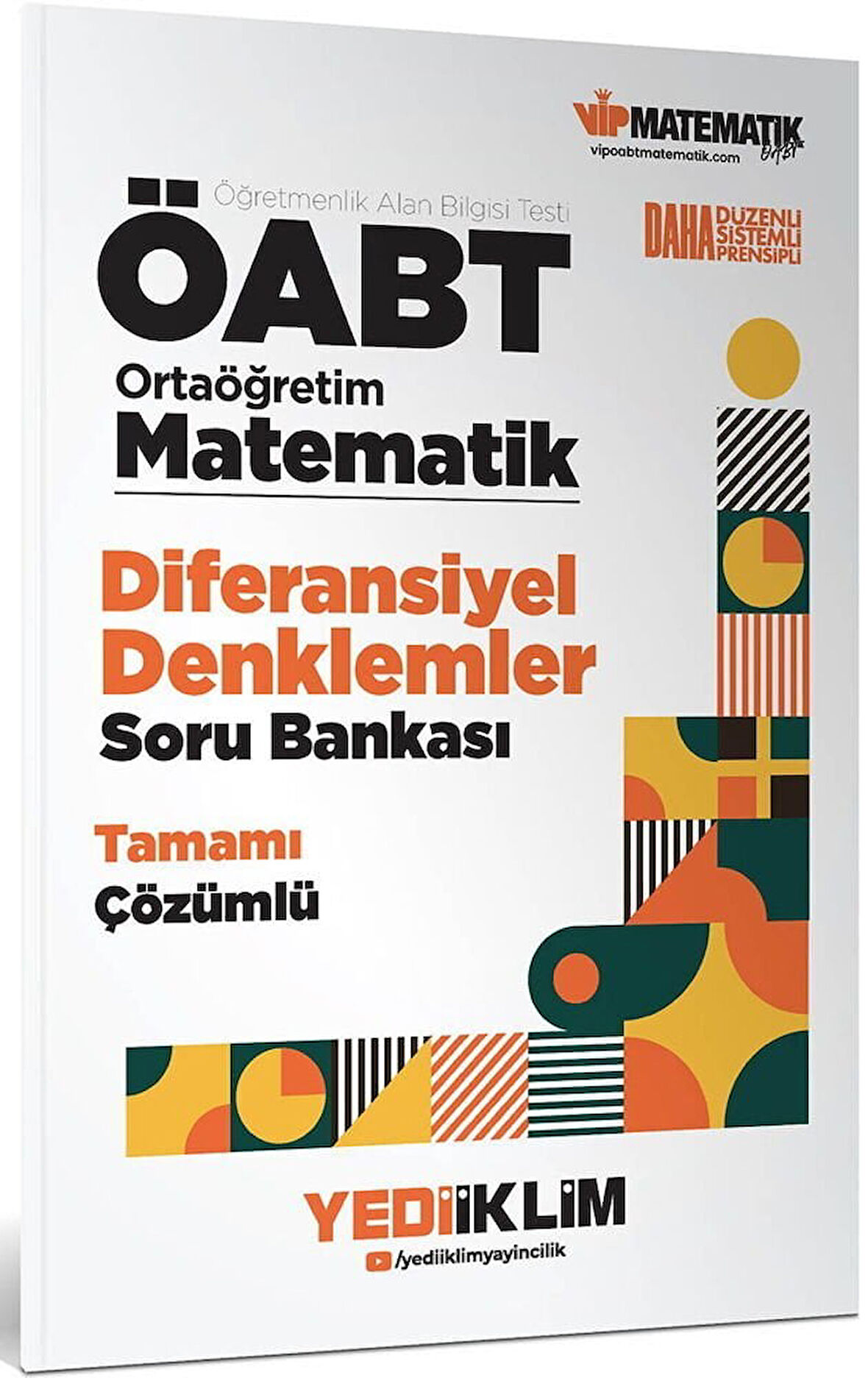 Yediiklim 2026 ÖABT MEB-AGS Lise Ortaöğretim Matematik Diferansiyel Denklemler Soru Bankası Çözümlü Yediiklim Yayınları