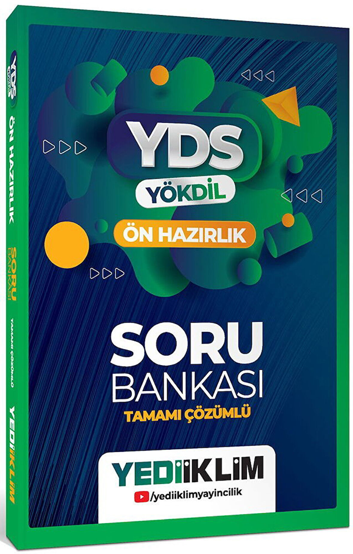 YDS YÖKDİL Ön Hazırlık Tamamı Çözümlü Soru Bankası Yediiklim Yayınları