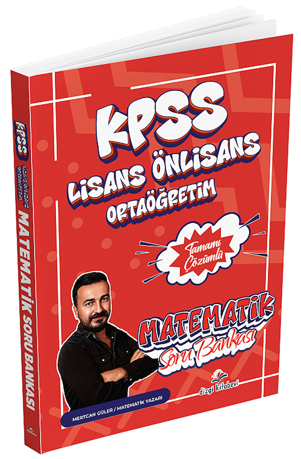 Dizgi Kitap 2026 KPSS Lisans Lise Ortaöğretim Ön Lisans Matematik Soru Bankası Çözümlü - Mertcan Güler Dizgi Kitap