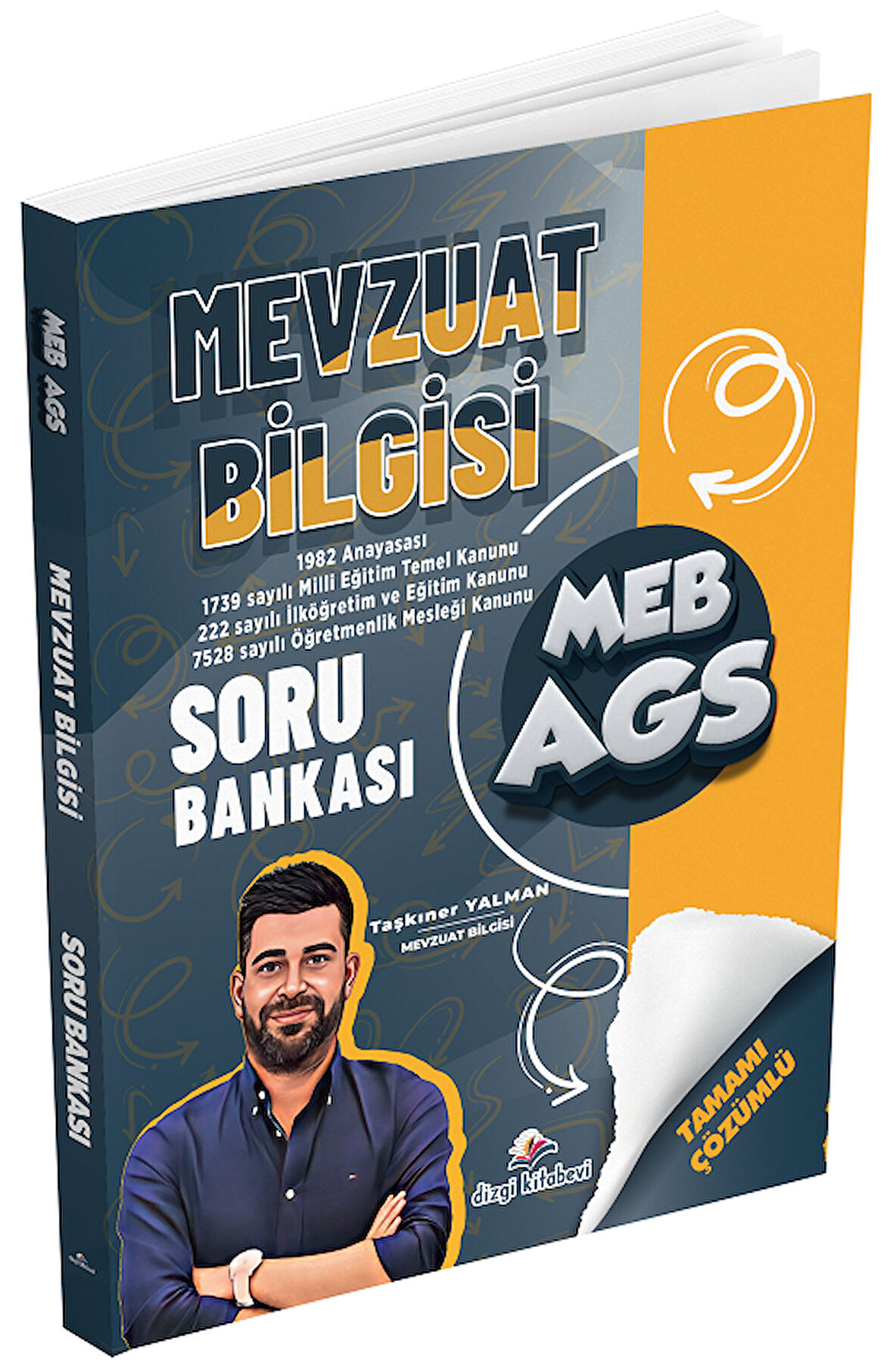 Dizgi Kitap 2026 MEB-AGS Mevzuat Bilgisi Soru Bankası Çözümlü - Taşkıner Yalman Dizgi Kitap