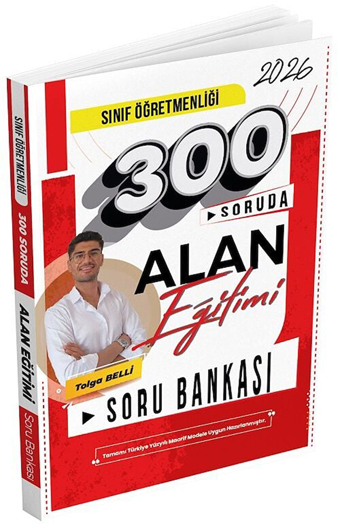 Dizgi Kitap 2026 ÖABT Sınıf Öğretmenliği 300 Soruda Alan Eğitimi Soru Bankası - Tolga Belli Dizgi Kitap Yayınları