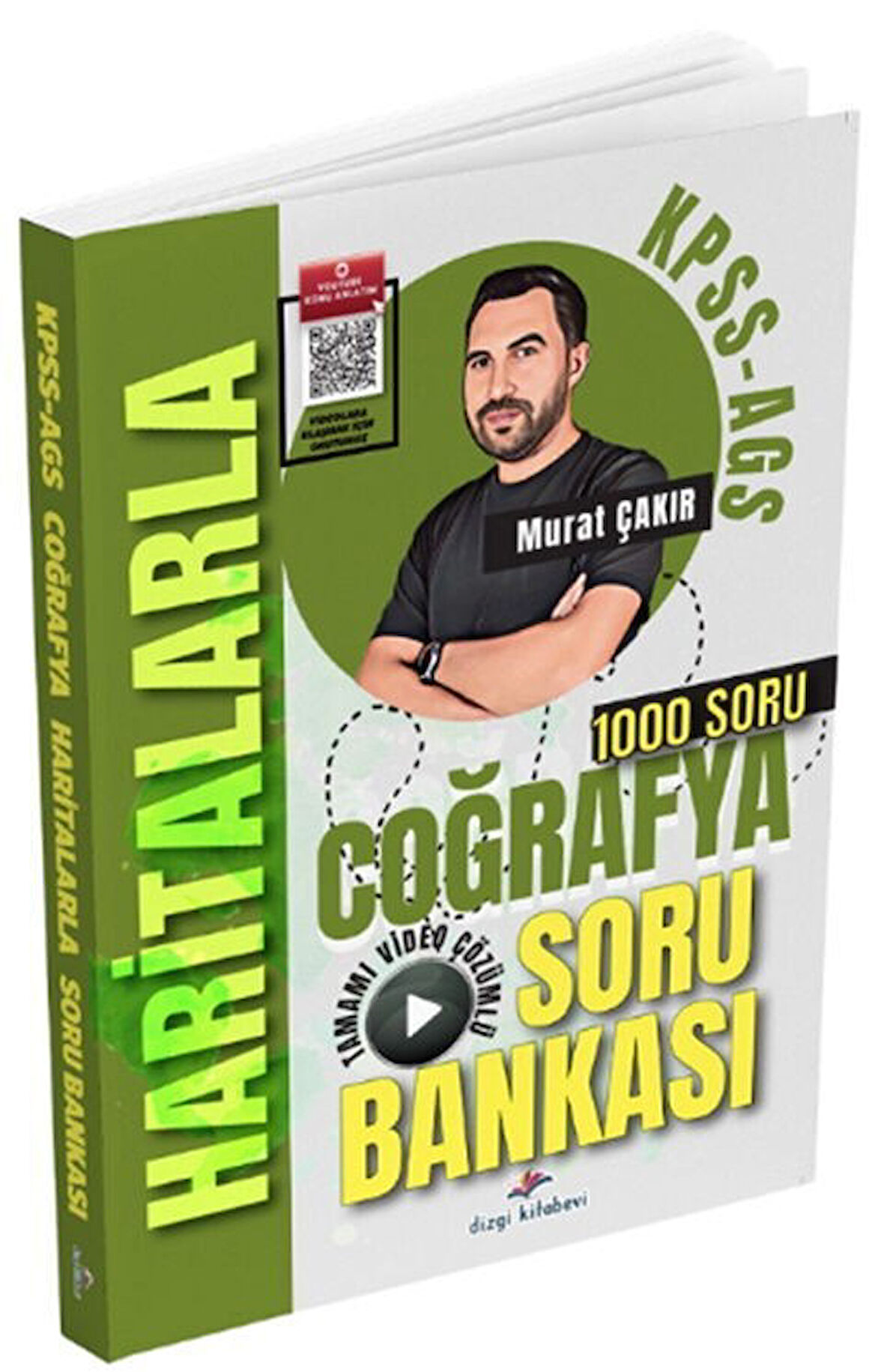 2026 KPSS MEB AGS Haritalarla Coğrafya Soru Bankası Dizgi Kitap