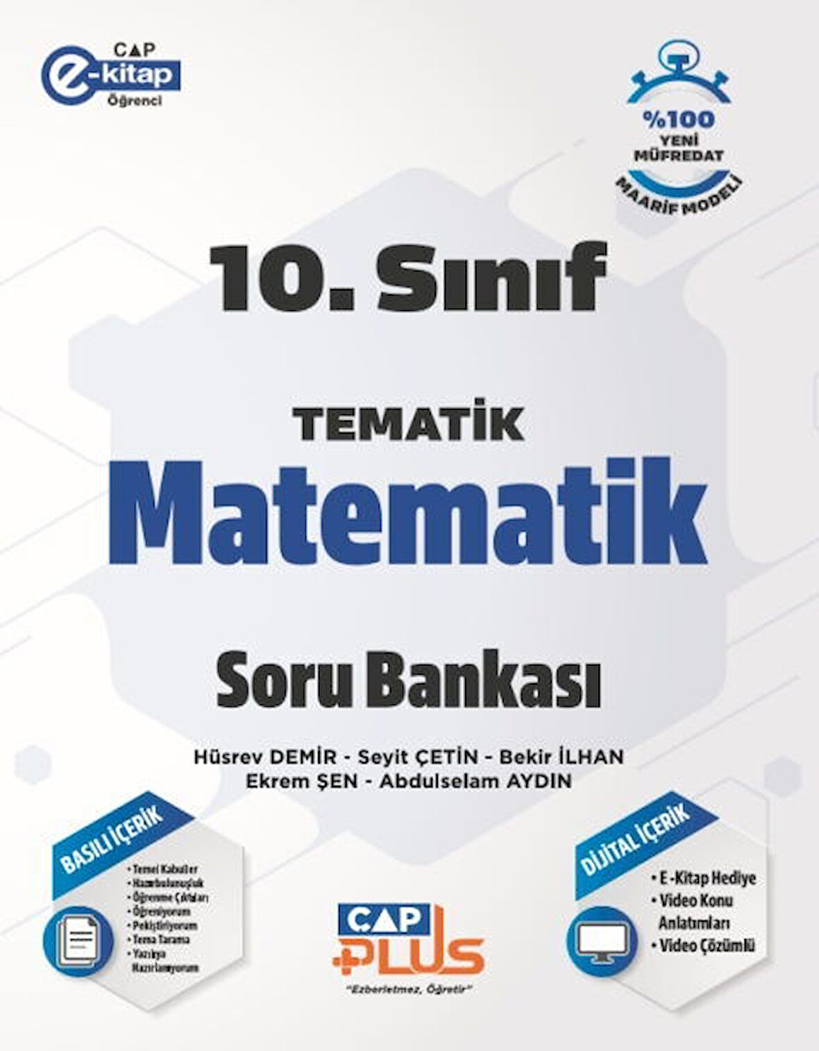 Çap Yayınları 10. Sınıf Matematik Tematik Soru Bankası