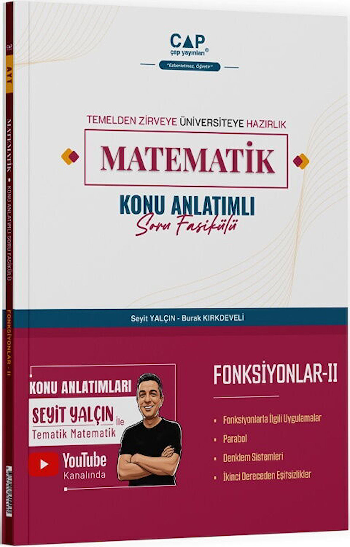 Çap Yayınları Matematik Fonksiyonlar II Konu Anlatımlı Soru Fasikülü