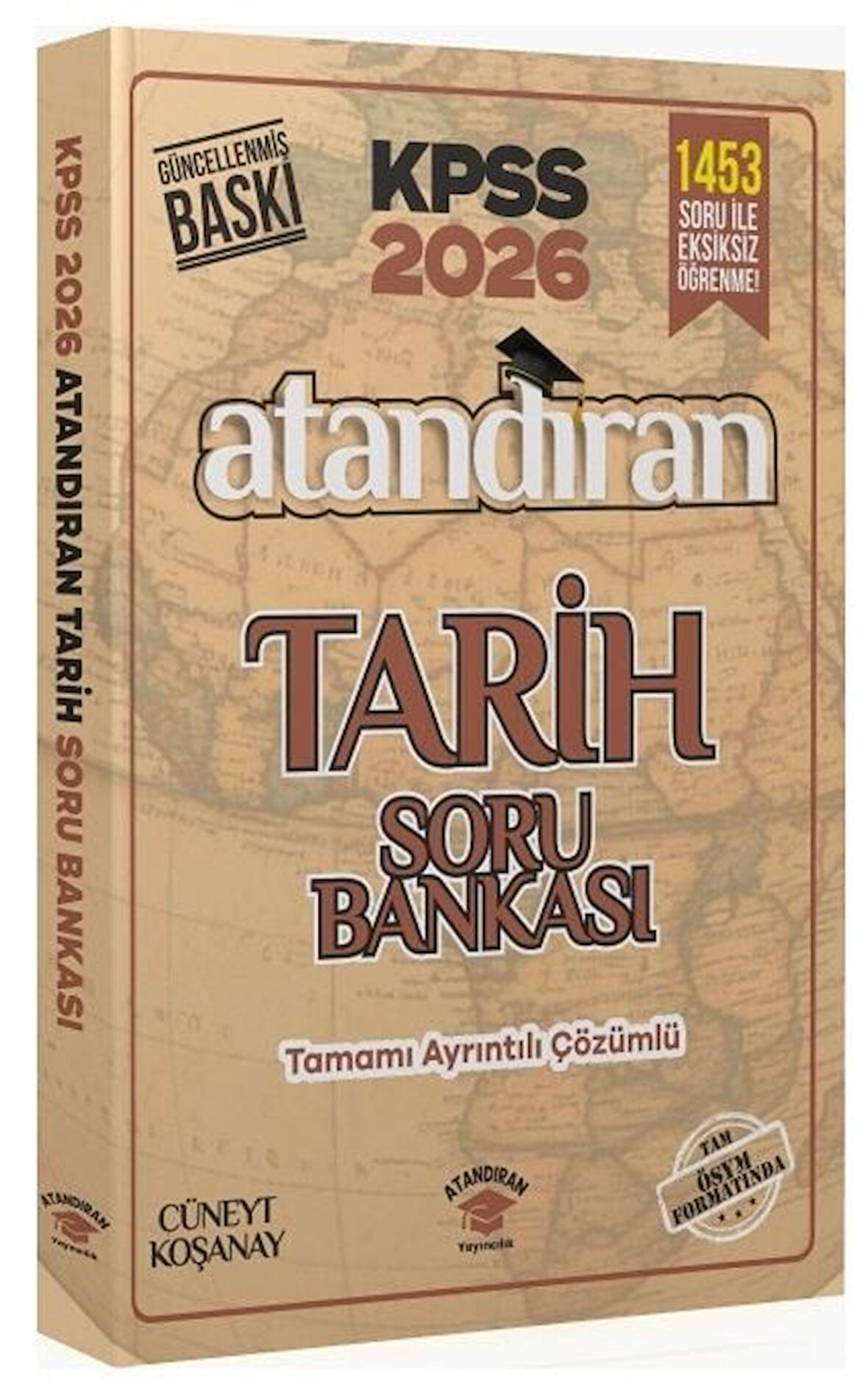 Atandıran 2026 KPSS Tarih Soru Bankası Çözümlü - Cüneyt Koşanay