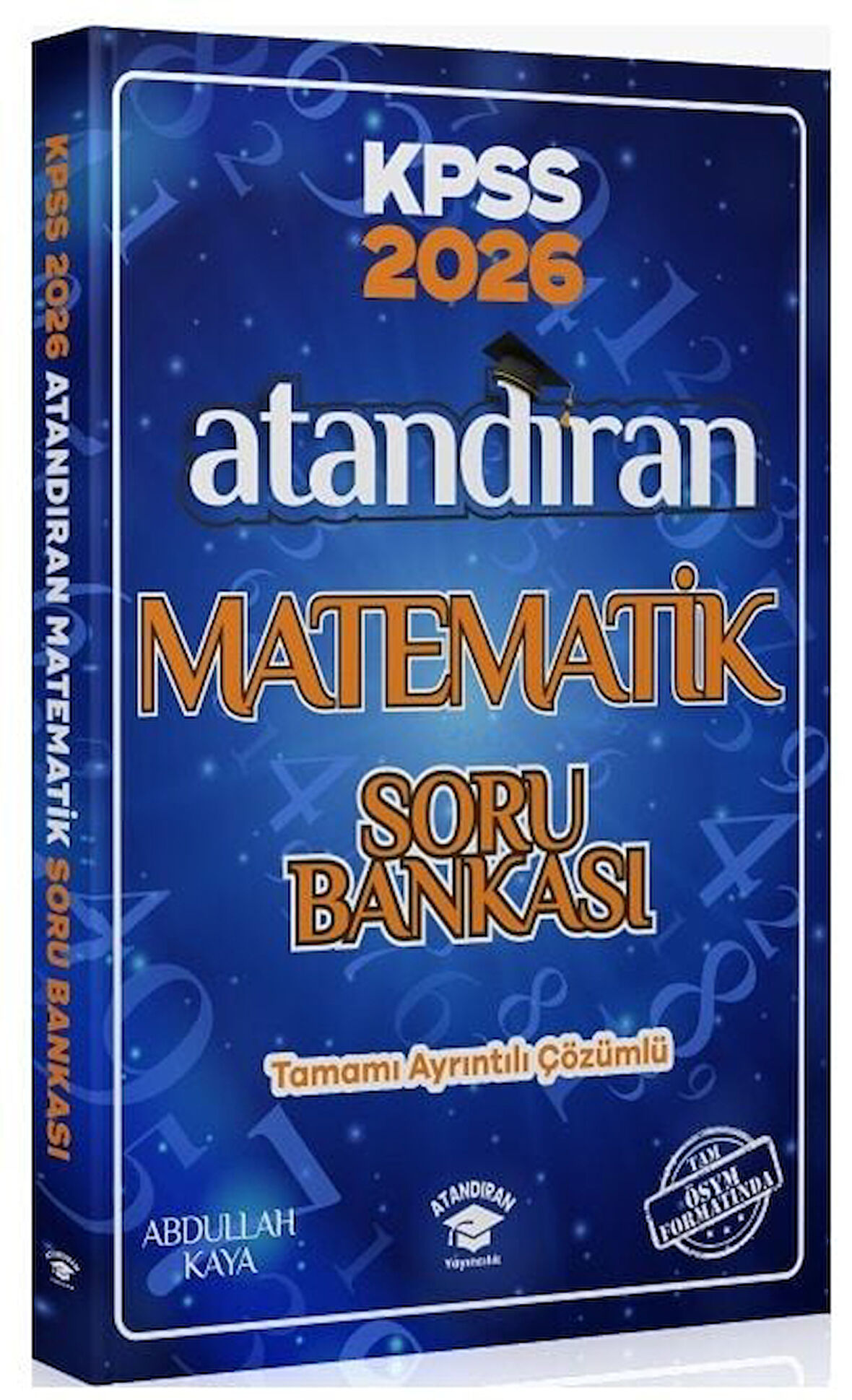 Atandıran 2026 KPSS Matematik Soru Bankası Çözümlü - Abdullah Kaya 