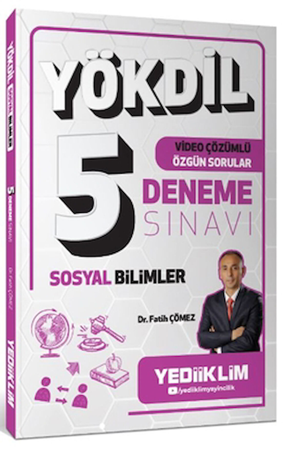 YÖKDİL Sosyal Bilimler Video Çözümlü Özgün Sorular 5 Deneme Sınavı
