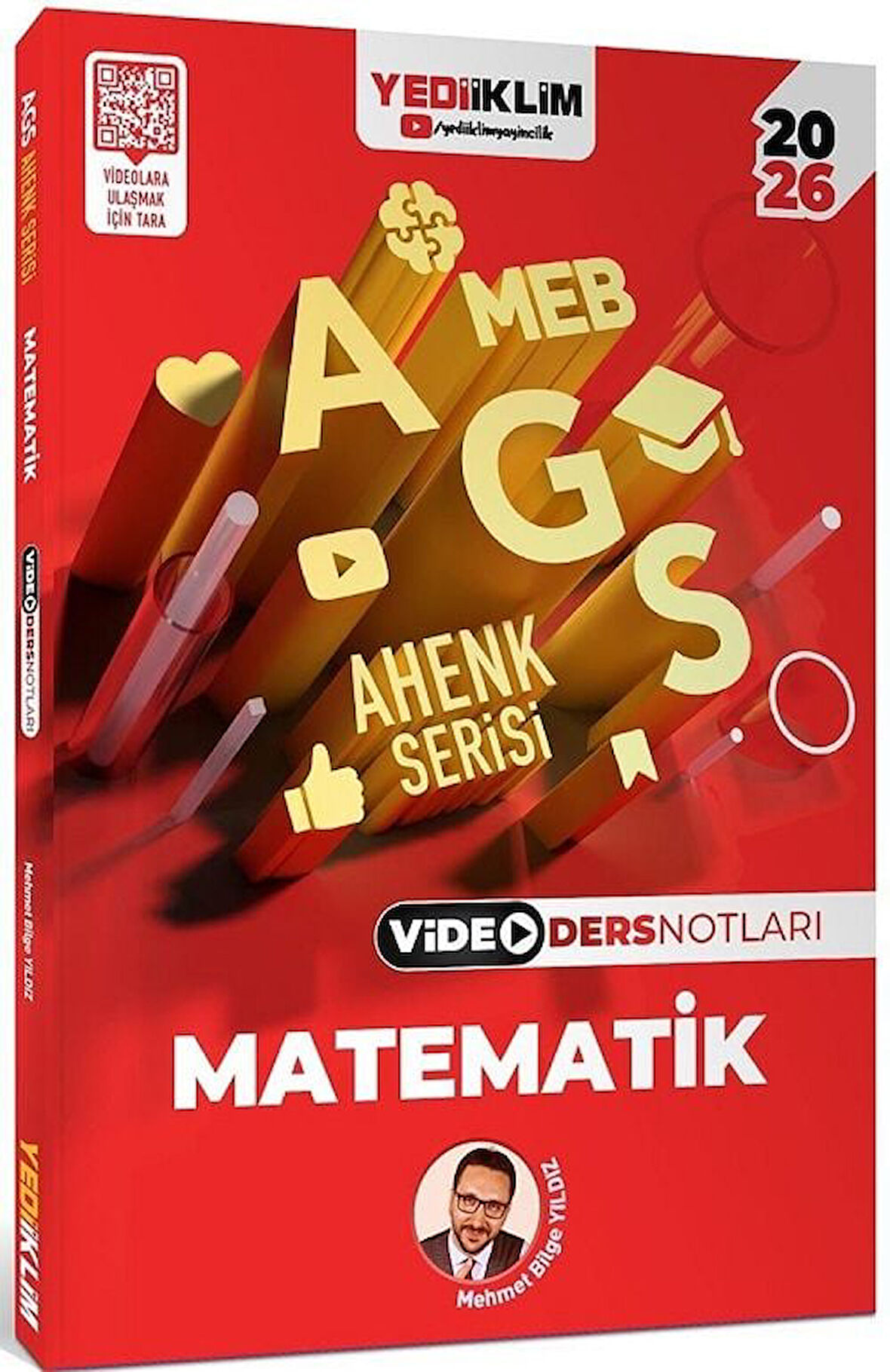 Yediiklim 2026 MEB-AGS Matematik Sayısal Yetenek Video Ders Notları Ahenk Serisi - Mehmet Bilge Yıldız Yediiklim Yayınları
