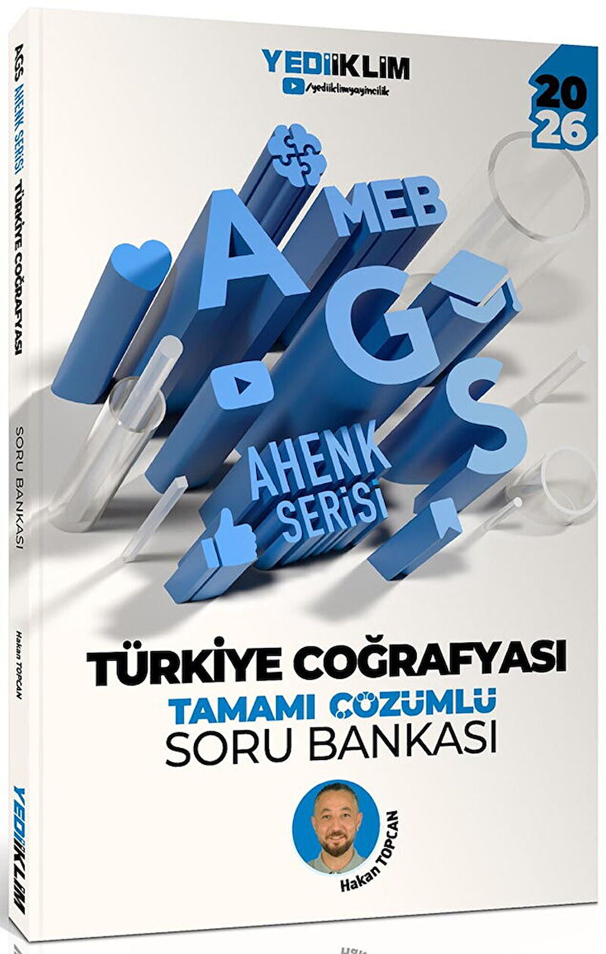 Yediiklim 2026 MEB AGS Ahenk Serisi Türkiye Coğrafyası Tamamı Çözümlü Soru Bankası