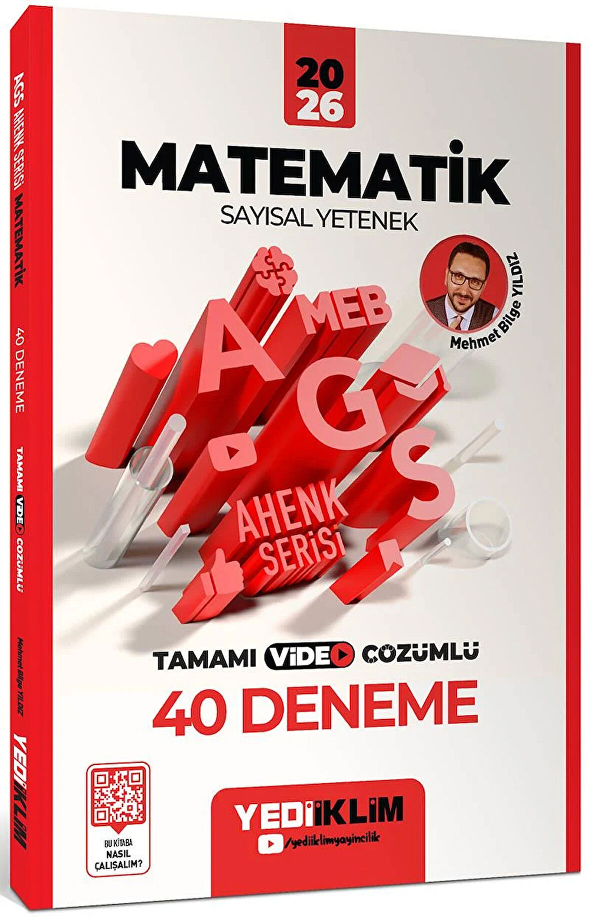 Yediiklim 2026 MEB AGS Ahenk Serisi Matematik Sayısal Yetenek Tamamı Video Çözümlü 40 Deneme