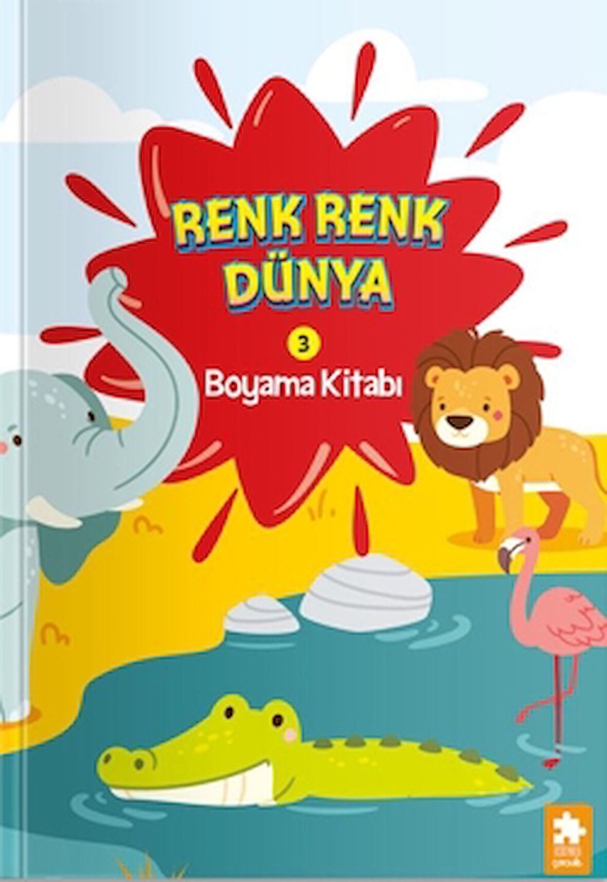 Renk Renk Dünya Boyama Kitabı - 3
