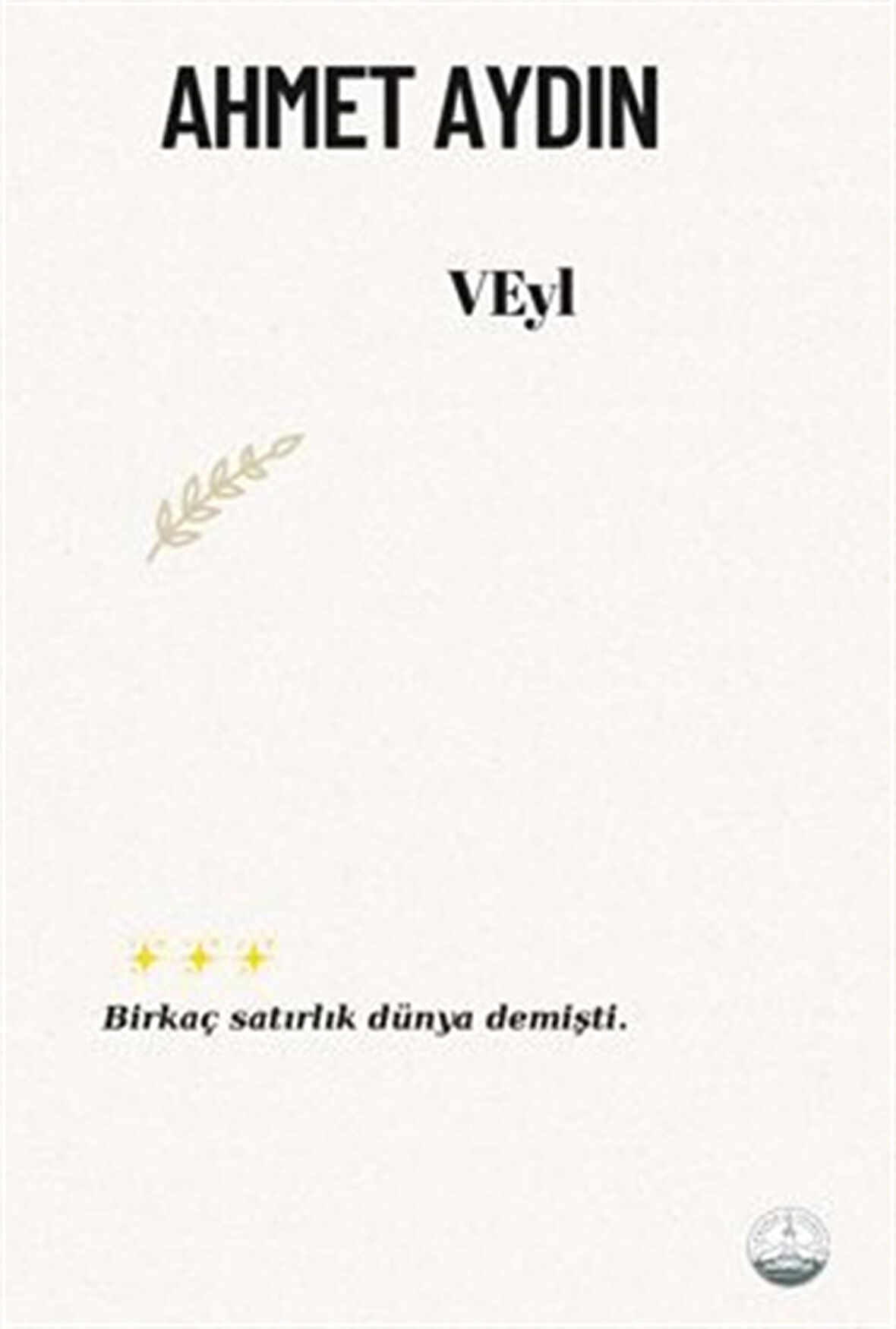 VEyl / Ahmet Aydın