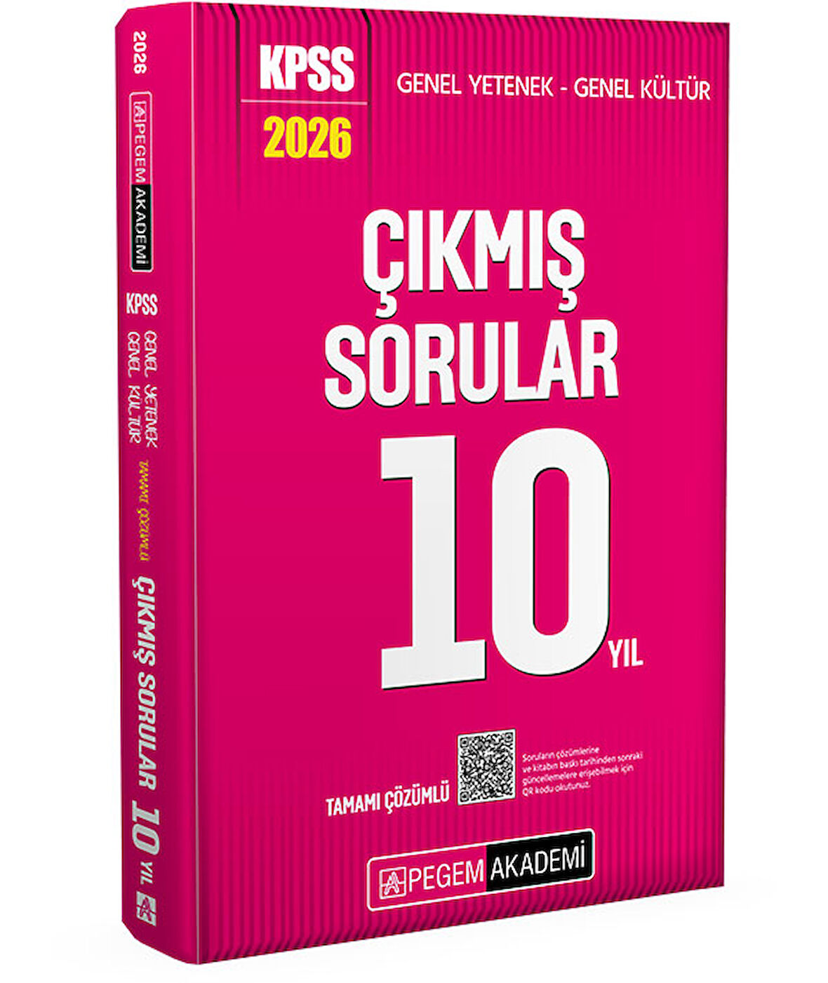 2026 KPSS Genel Yetenek Genel Kültür Tamamı Çözümlü Çıkmış Sorular 10 Yıl