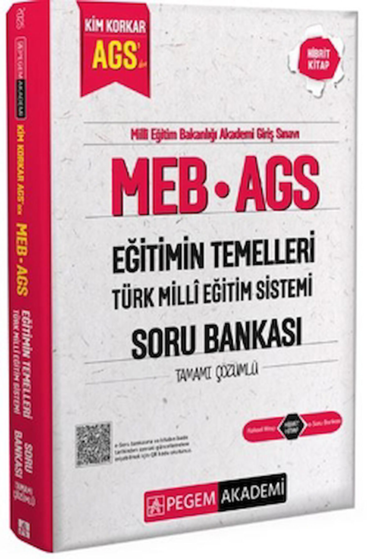 MEB AGS Kim Korkar Eğitimin Temelleri Türk Milli Eğitim Sistemi Soru Bankası Tamamı Çözümlü