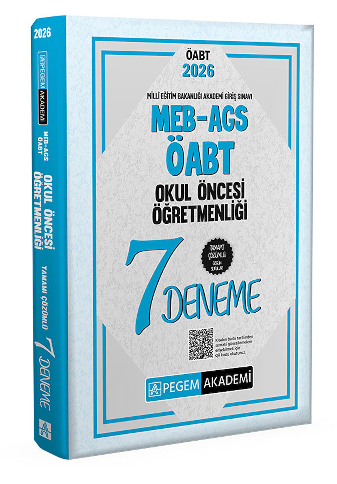 2026 MEB AGS ÖABT Okul Öncesi Öğretmenliği Tamamı Çözümlü 7 Deneme